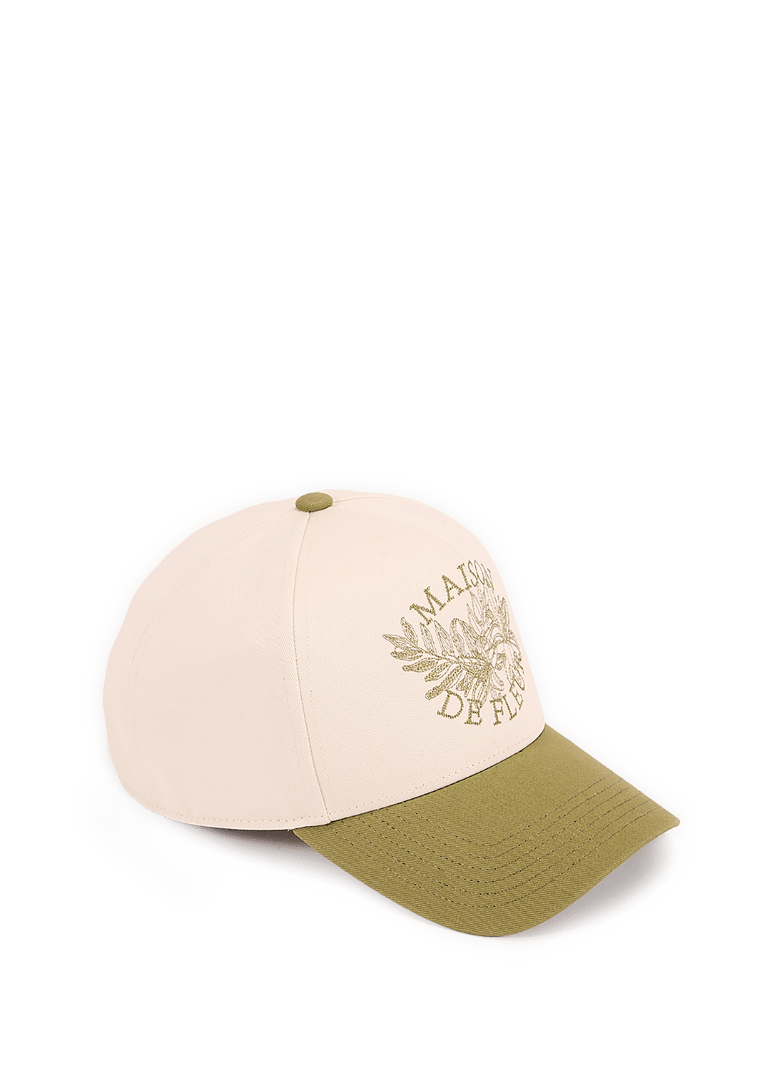 Casquette Maison de fleur en coton ONLY THE BLIND Beige