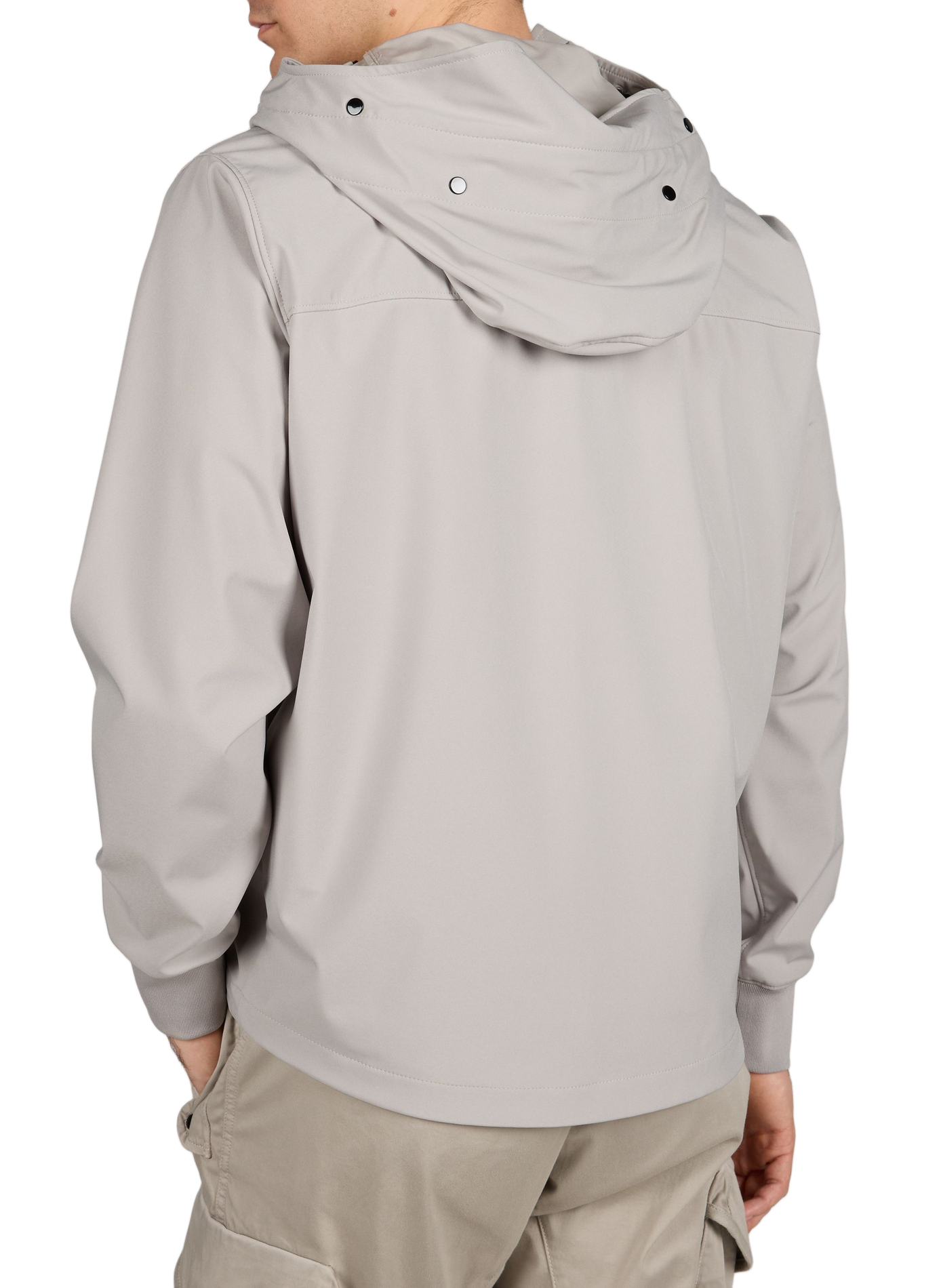 Veste zip à capuche CP COMPANY Beige