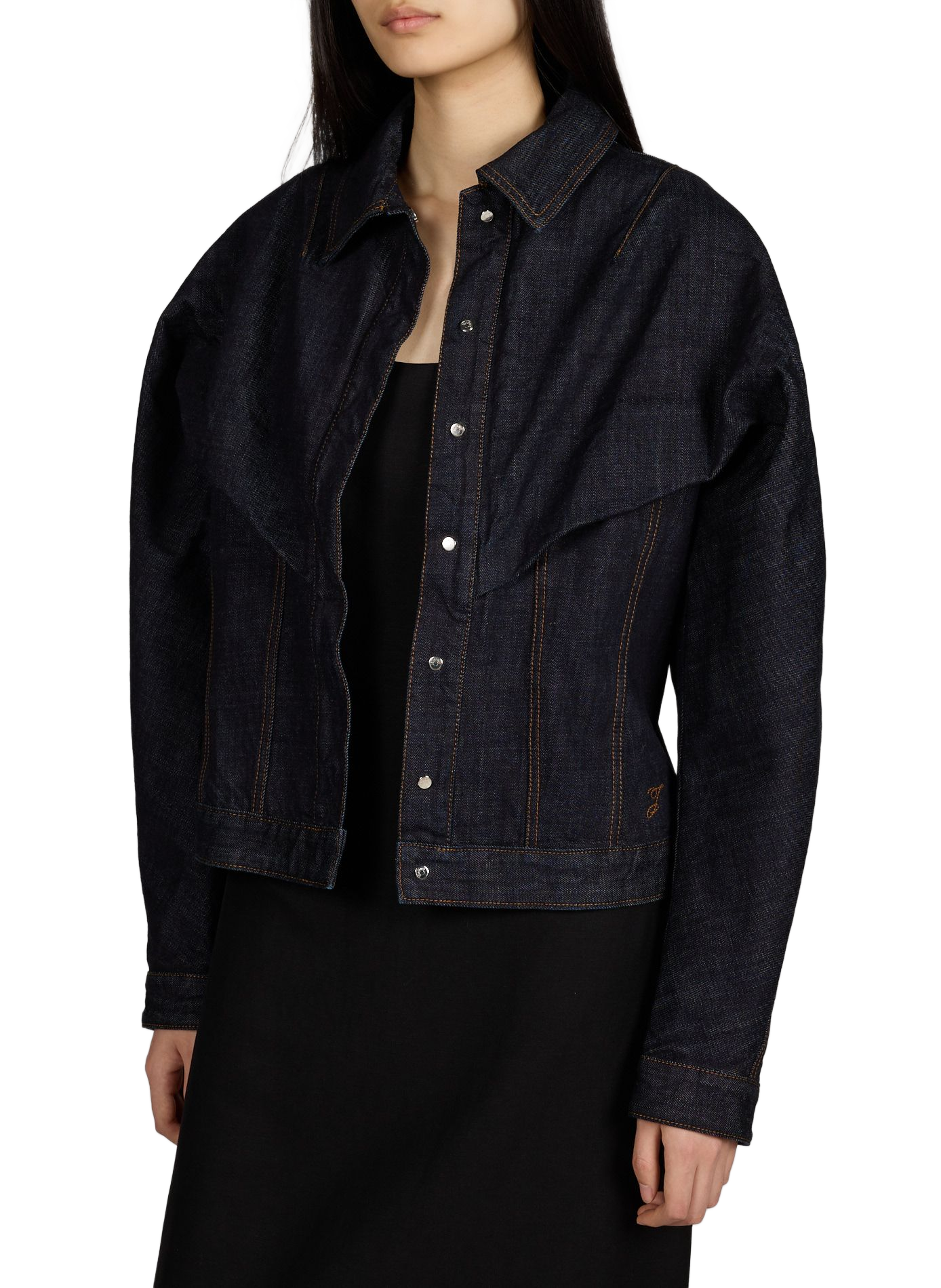 La veste Chale en coton JACQUEMUS Bleu