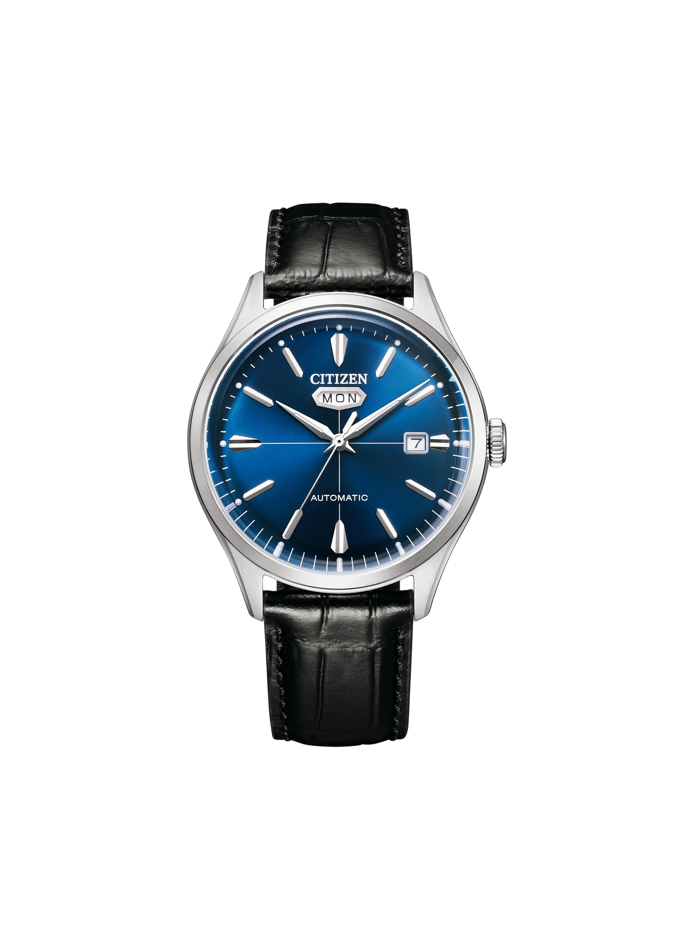 Montre automatique Mechanical en acier inoxydable CITIZEN Bleu