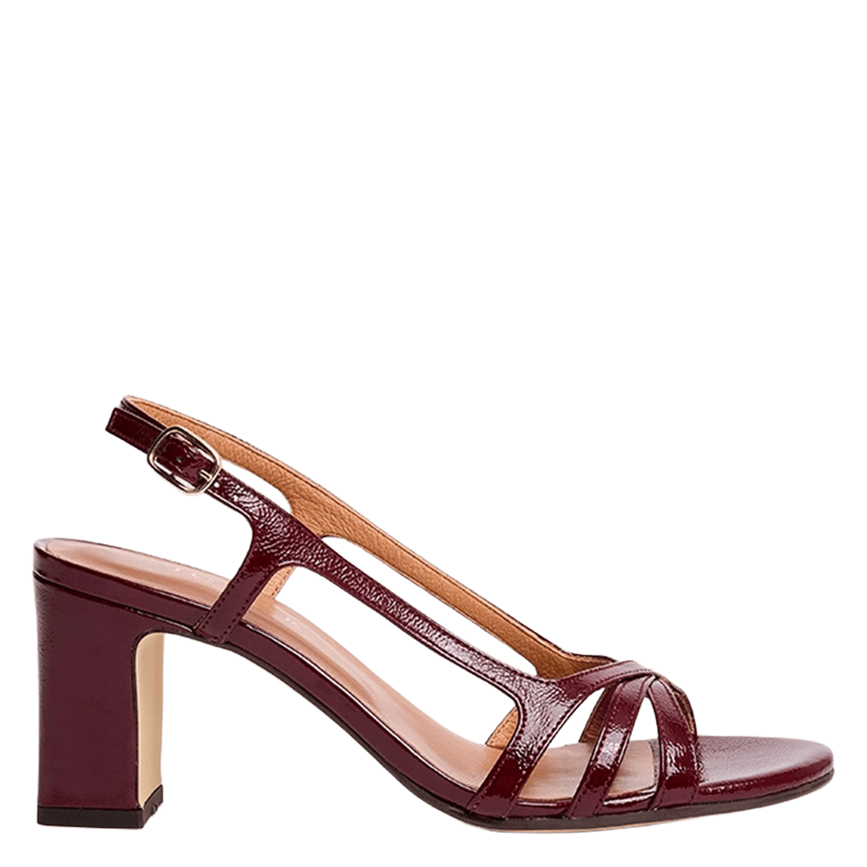 Sandales hautes en cuir vaiana JONAK Rouge