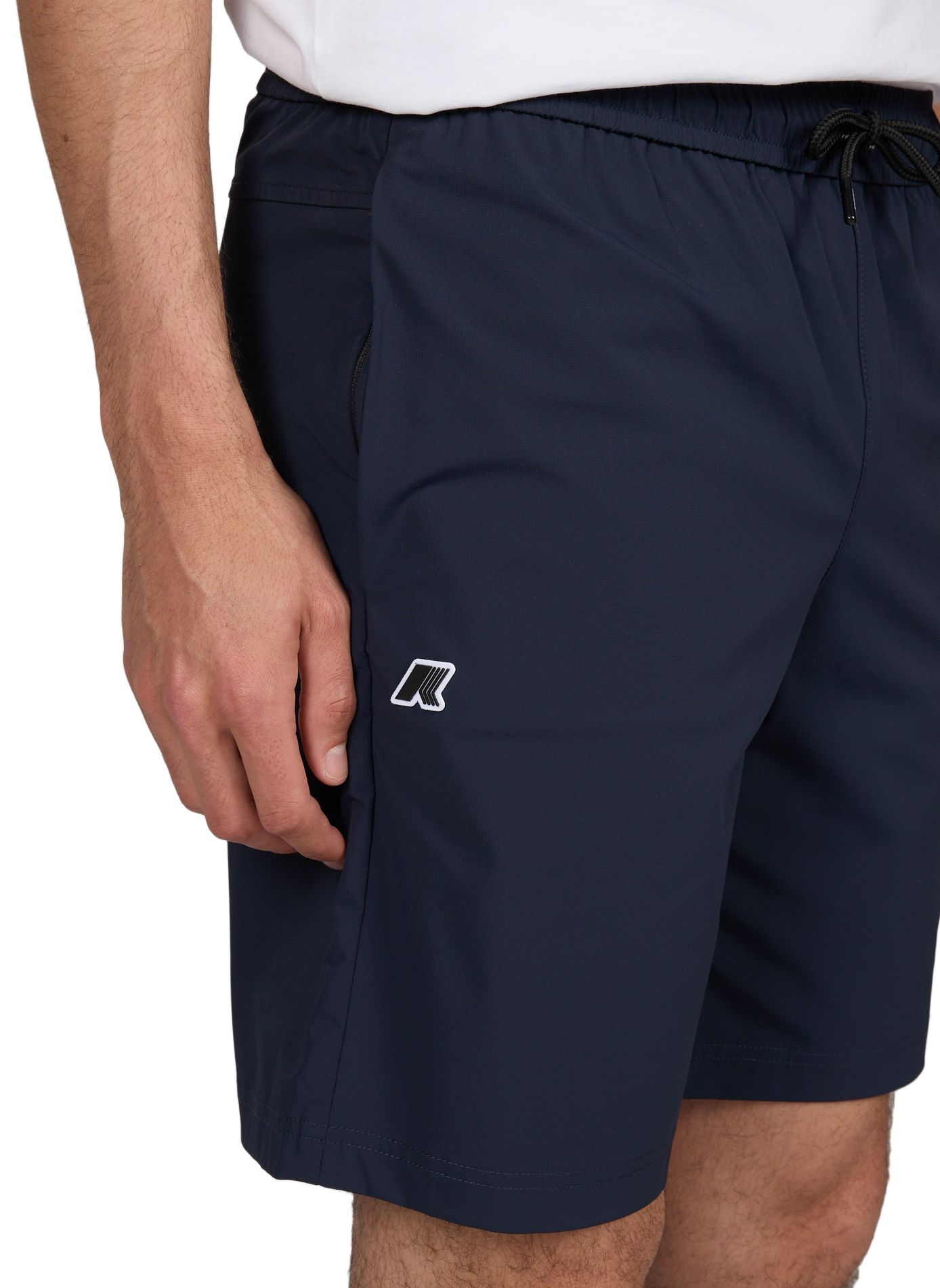 Short de randonnée en polaire légère K-WAY Bleu
