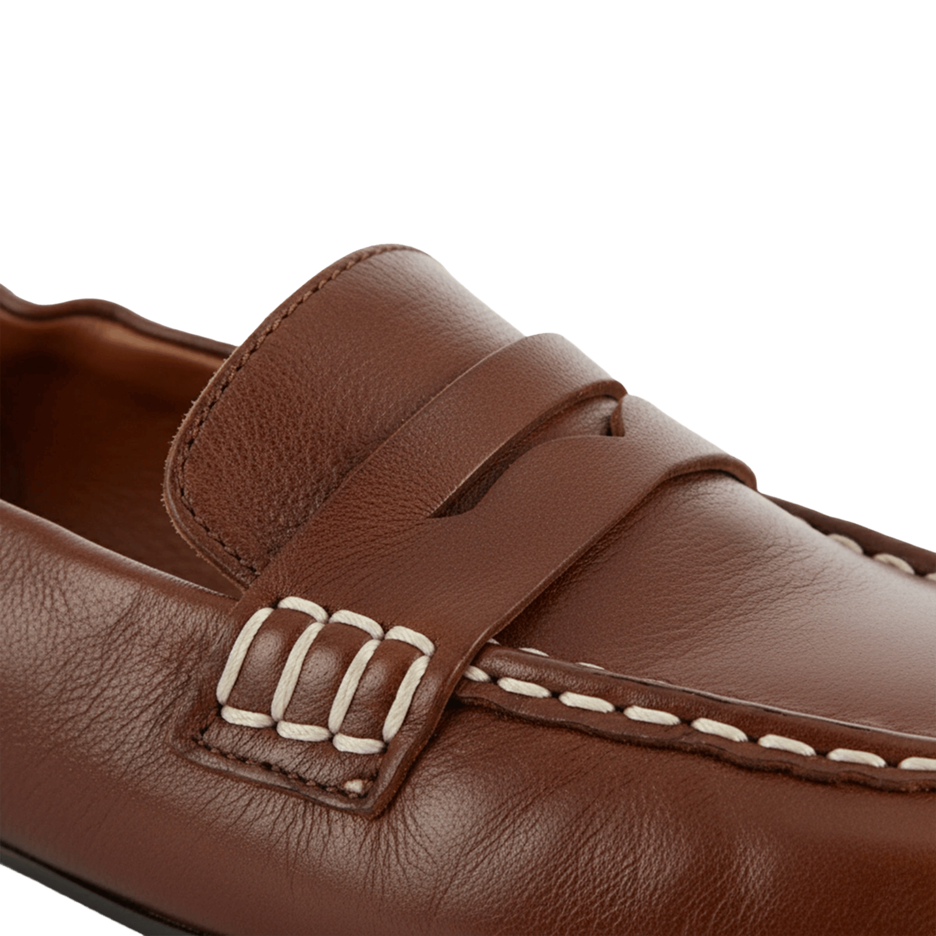 Mocassins en cuir digital JONAK Marron