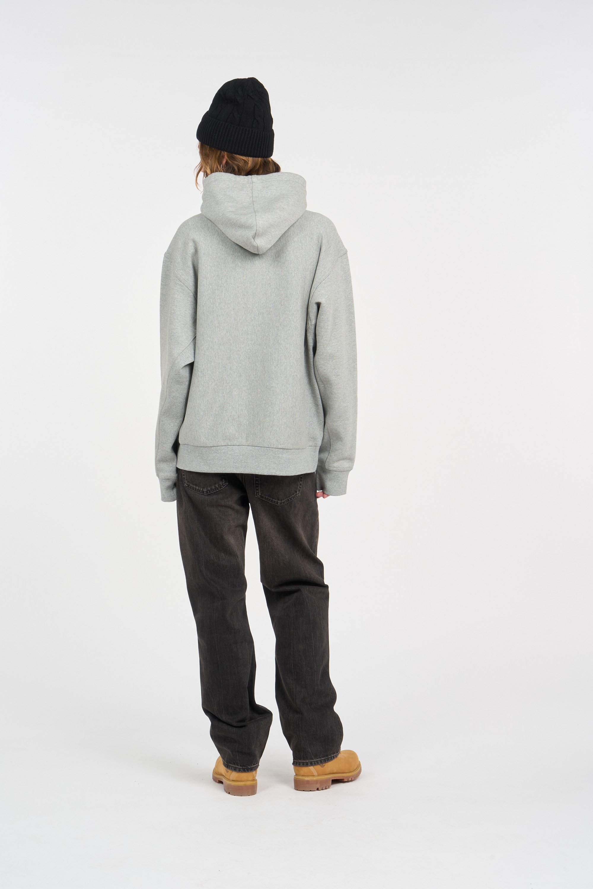 Hoodie american script CARHARTT WIP Gris