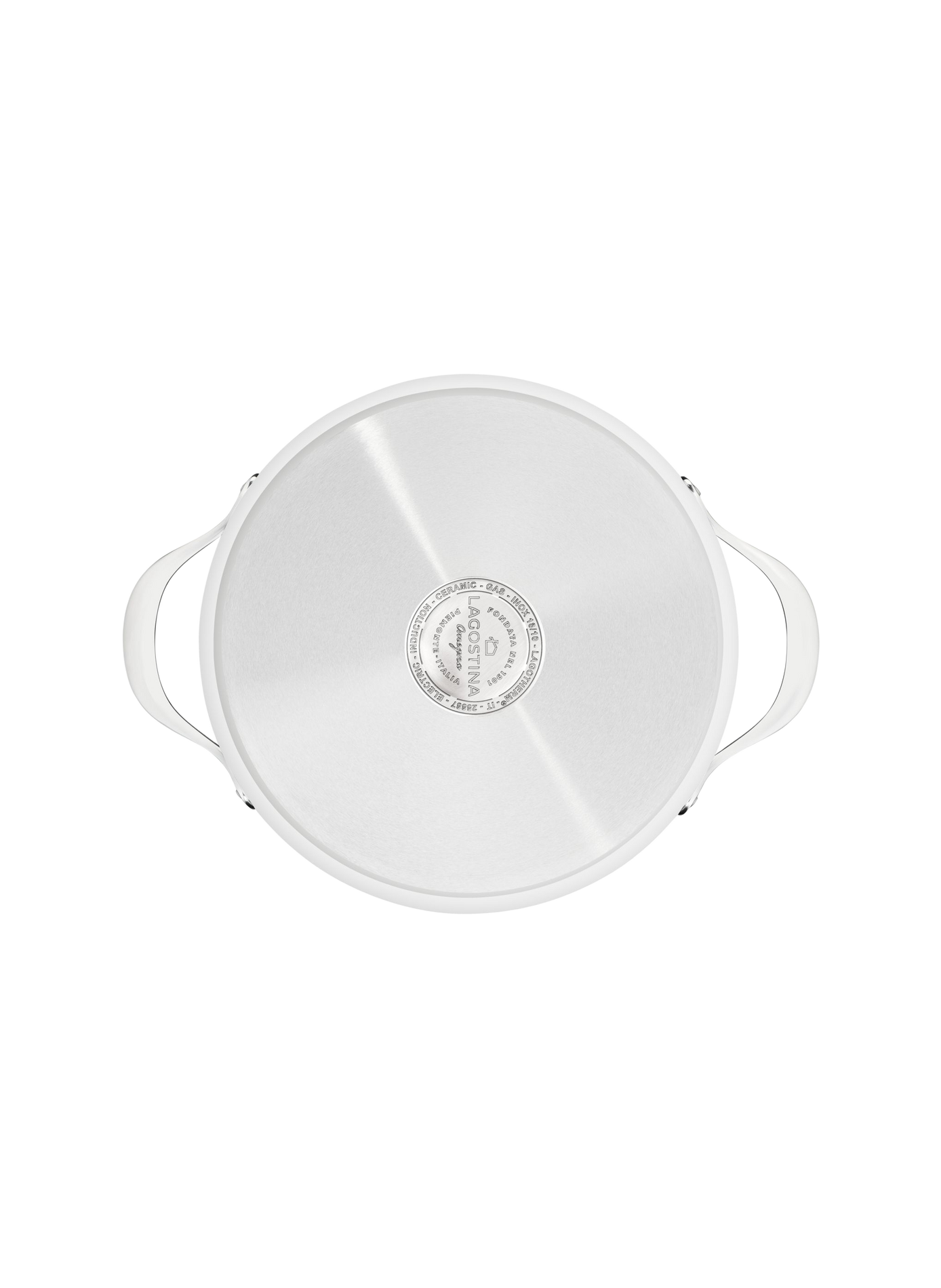 Orchestra Bratpfanne mit Edelstahldeckel LAGOSTINA Silber