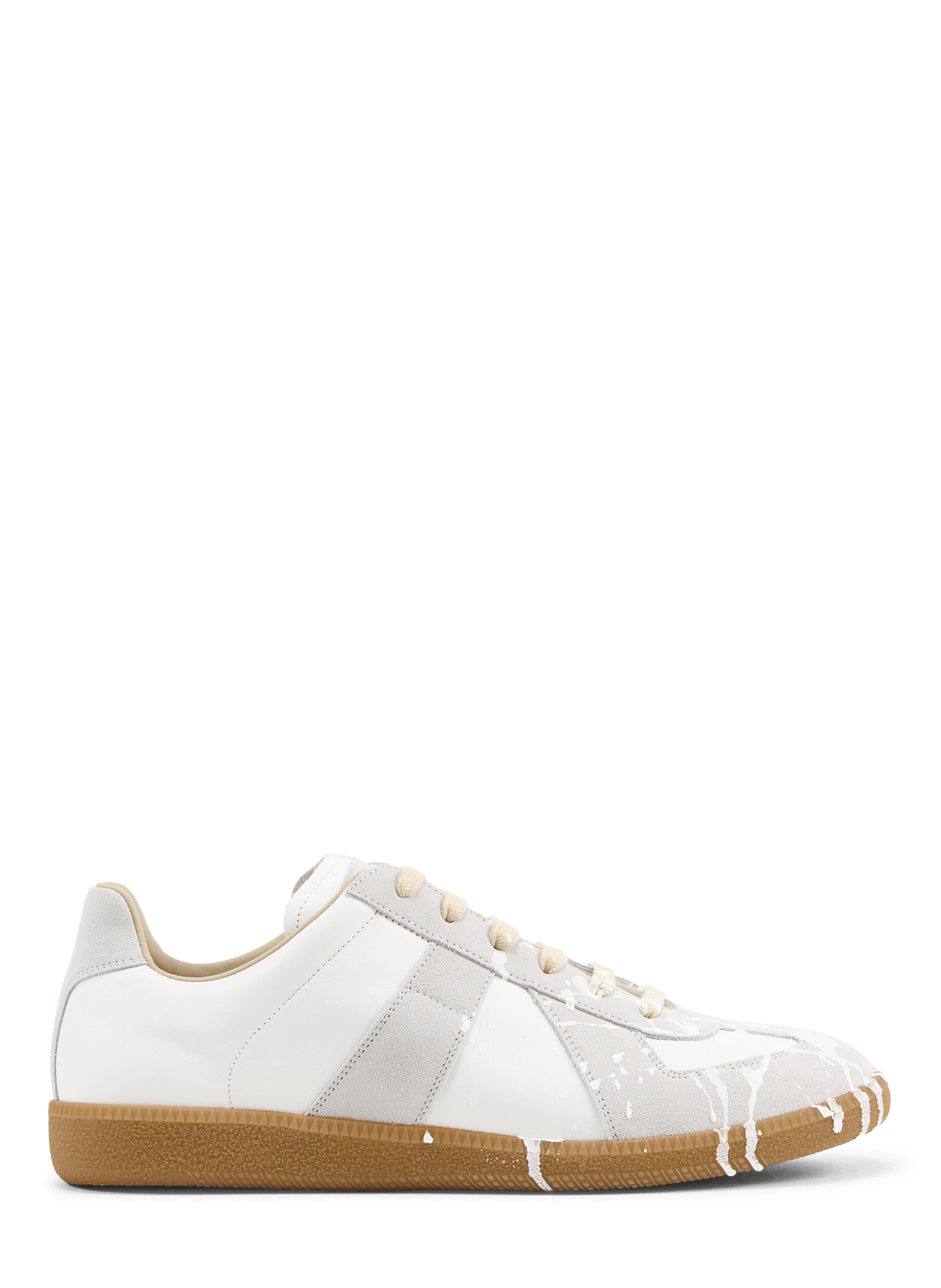 Low-top leather sneakers MAISON MARGIELA White