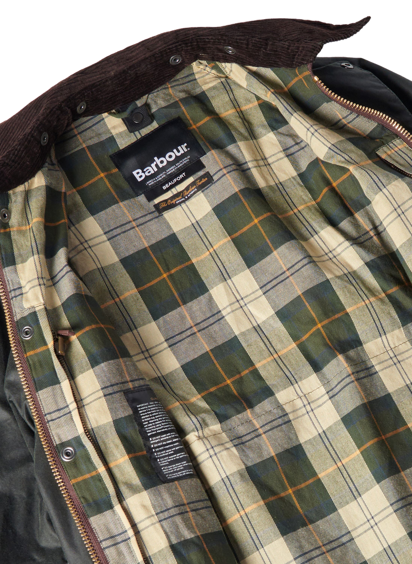 Wax Beaufort cotton jacket BARBOUR Green