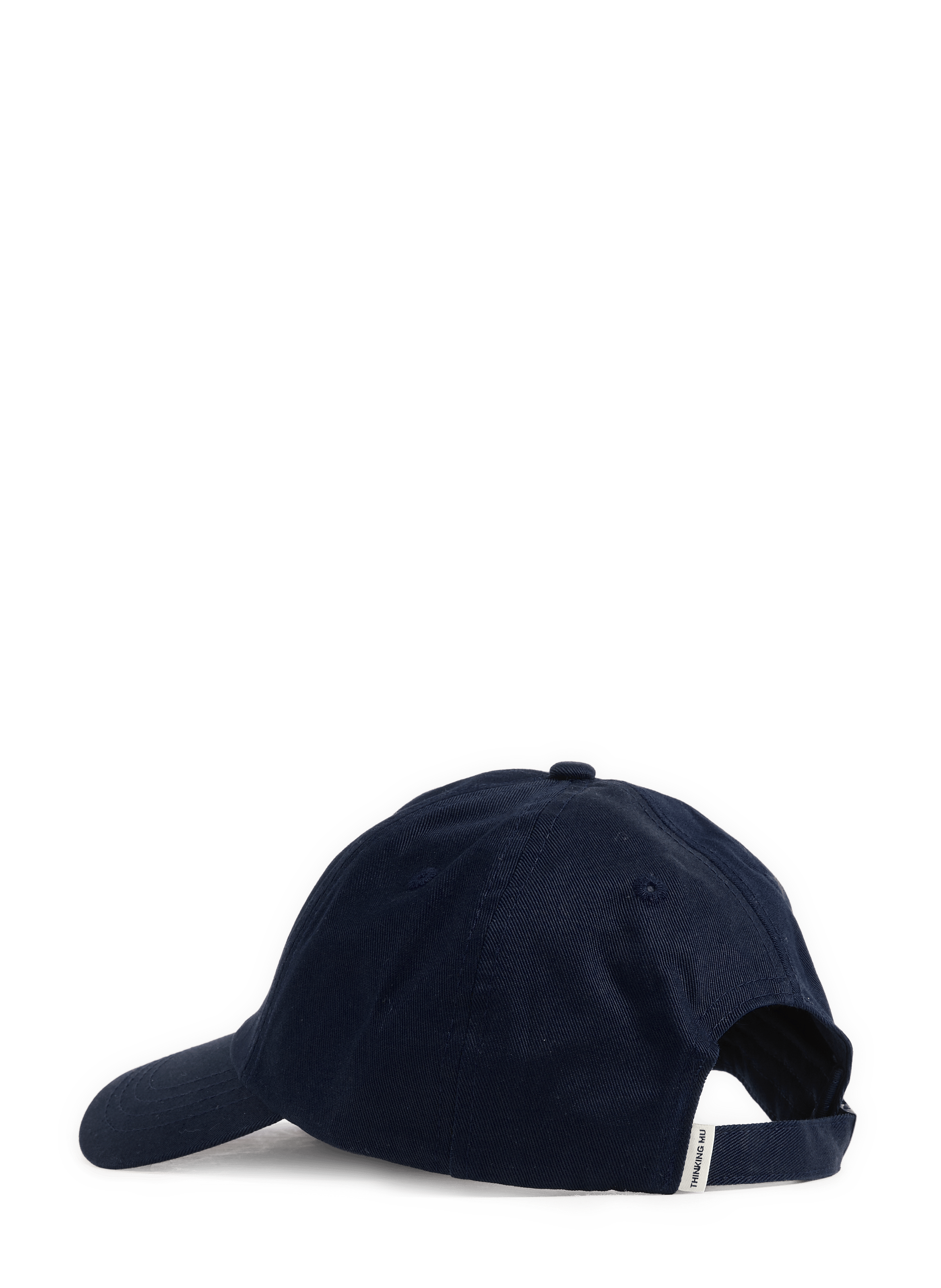 Embroidered cotton baseball cap THINKING MU Blue