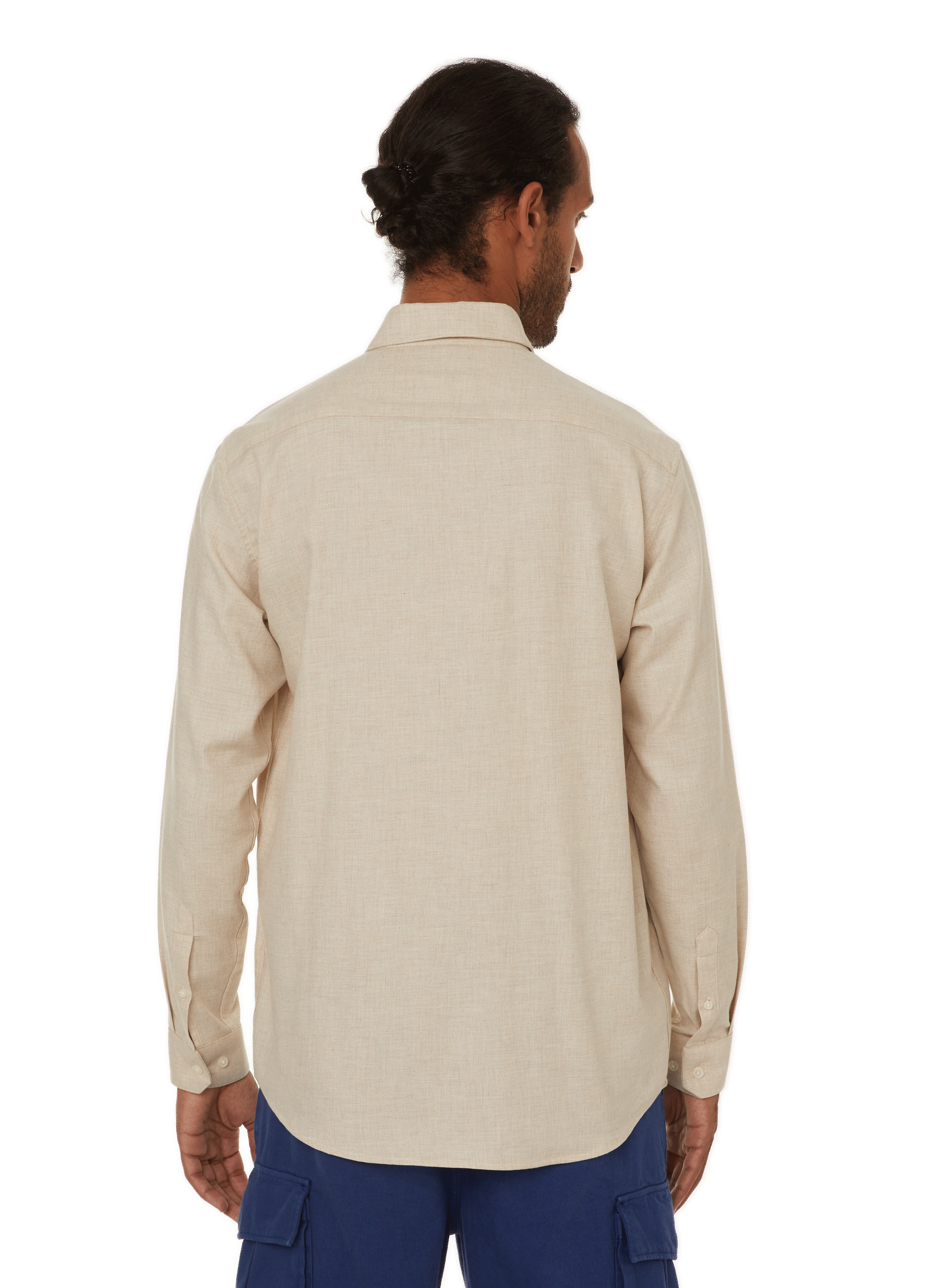 Cotton shirt AU PRINTEMPS PARIS Beige