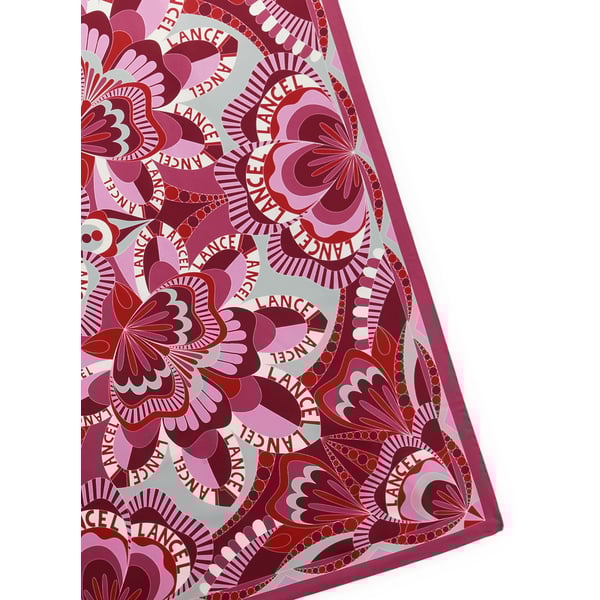 Foulard imprimé en soie