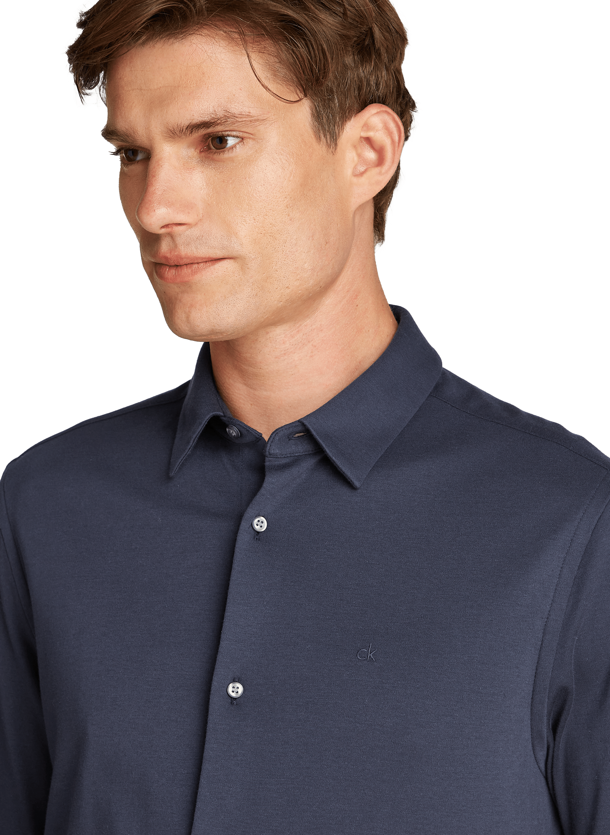 Chemise en coton  CALVIN KLEIN Bleu