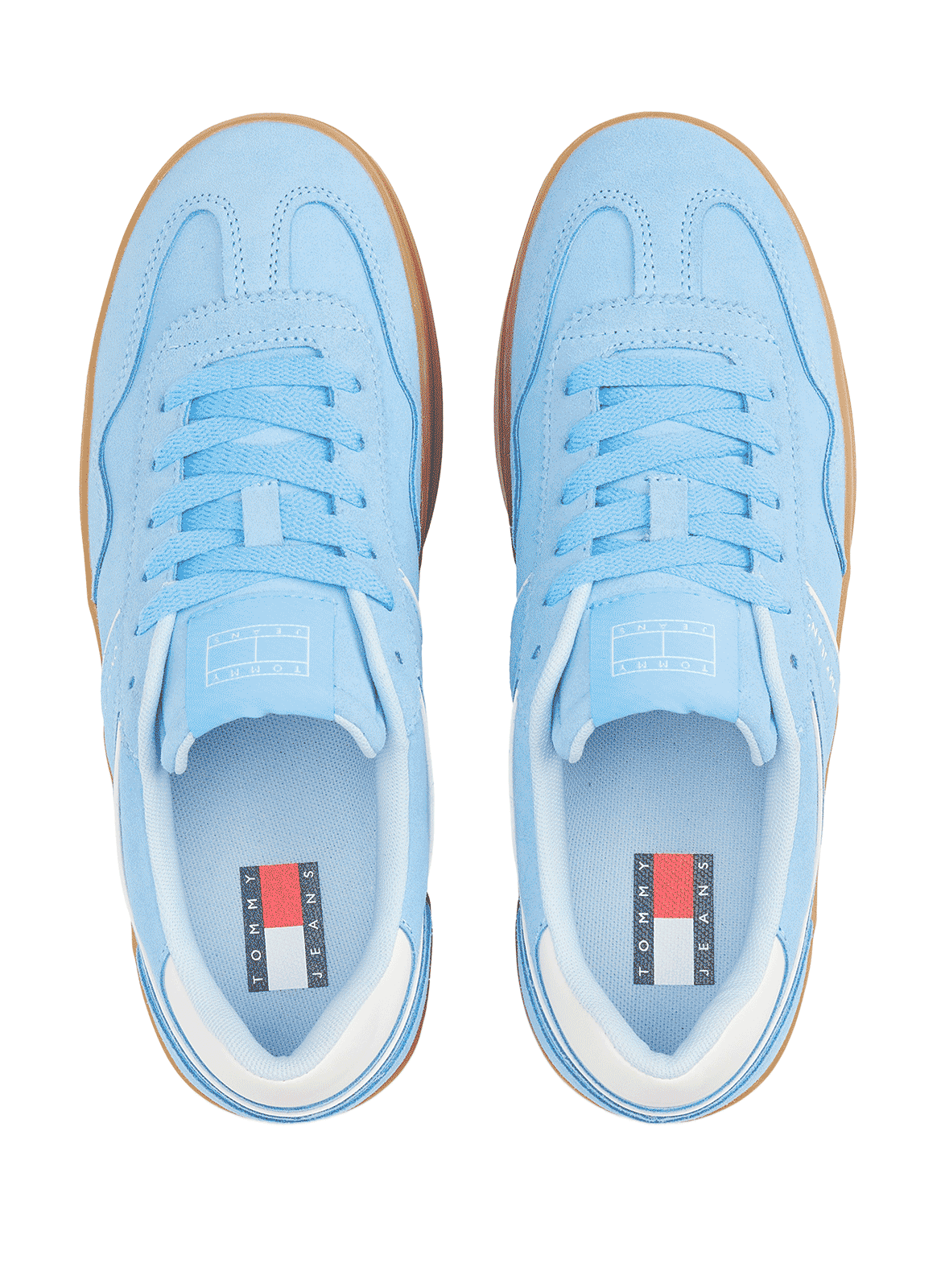 Baskets en daim The Greenwich TOMMY HILFIGER Bleu