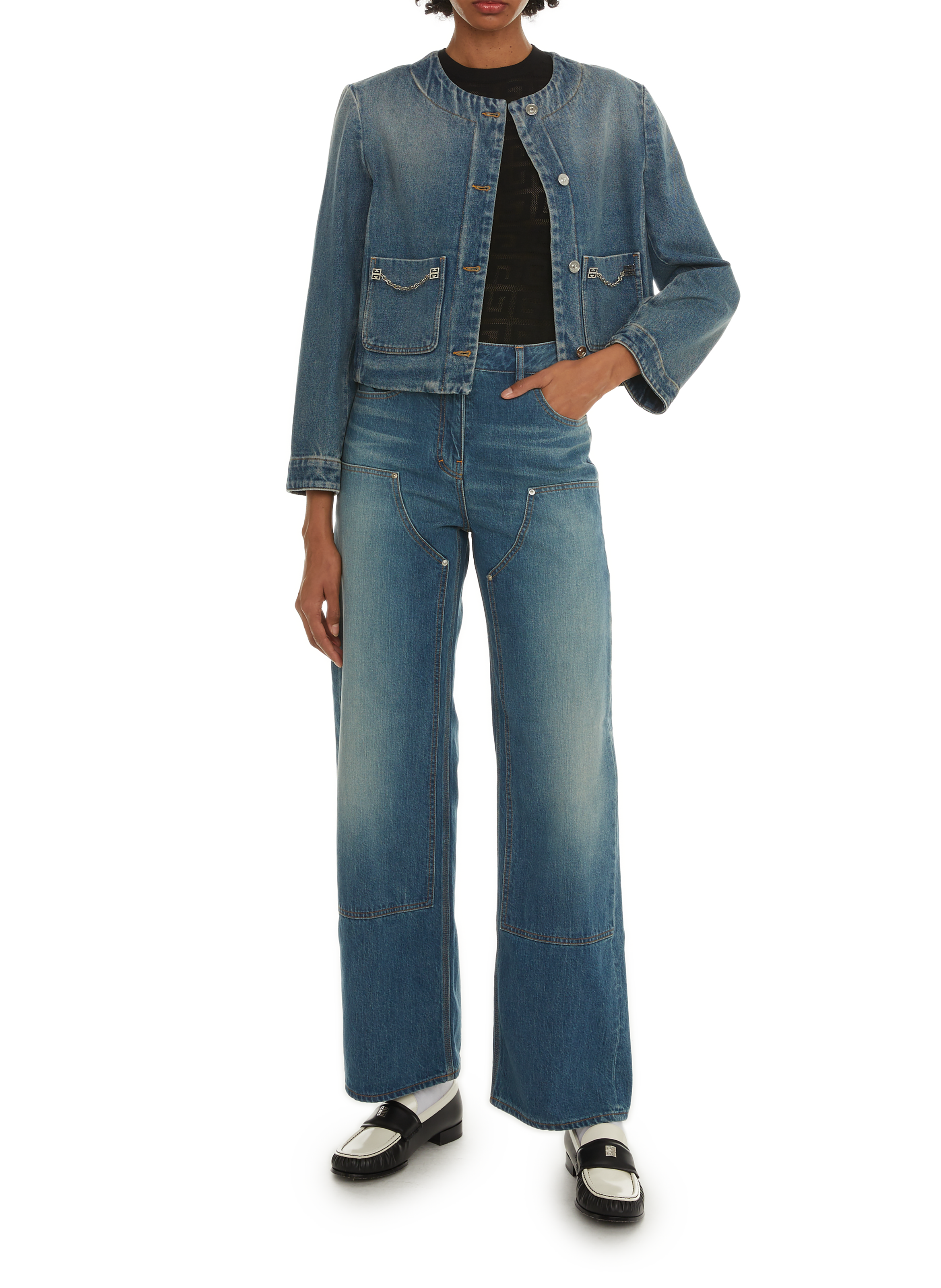 Veste en jean GIVENCHY Bleu