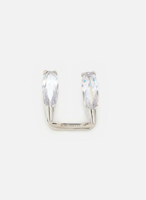 Silver ear cuff Silver by ALAN CROCETTI ALAN CROCETTI Silver ear cuff Silver