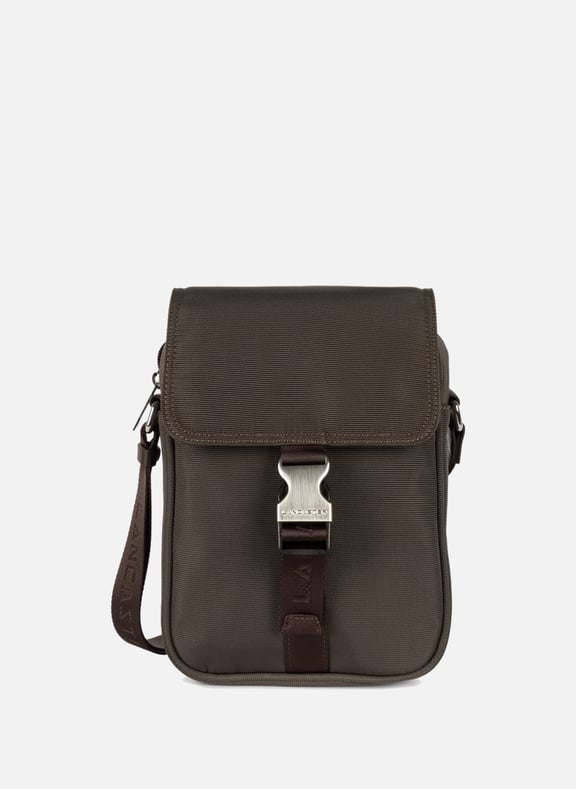 Petite sacoche - smart Marron by LANCASTER LANCASTER Petite sacoche - smart Marron