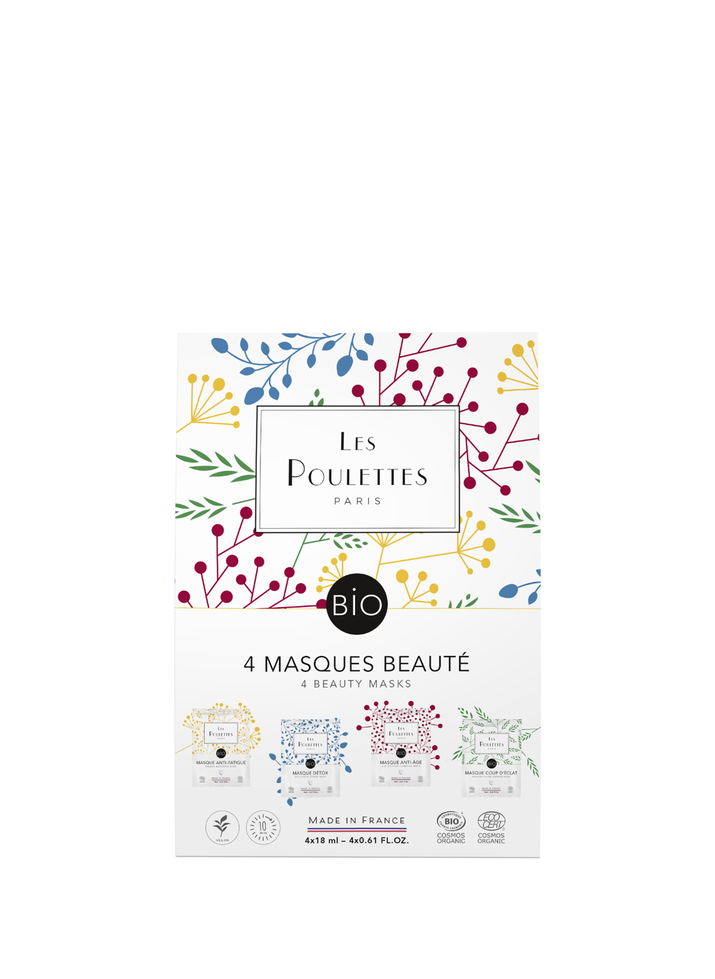 Set of 4 masks No color