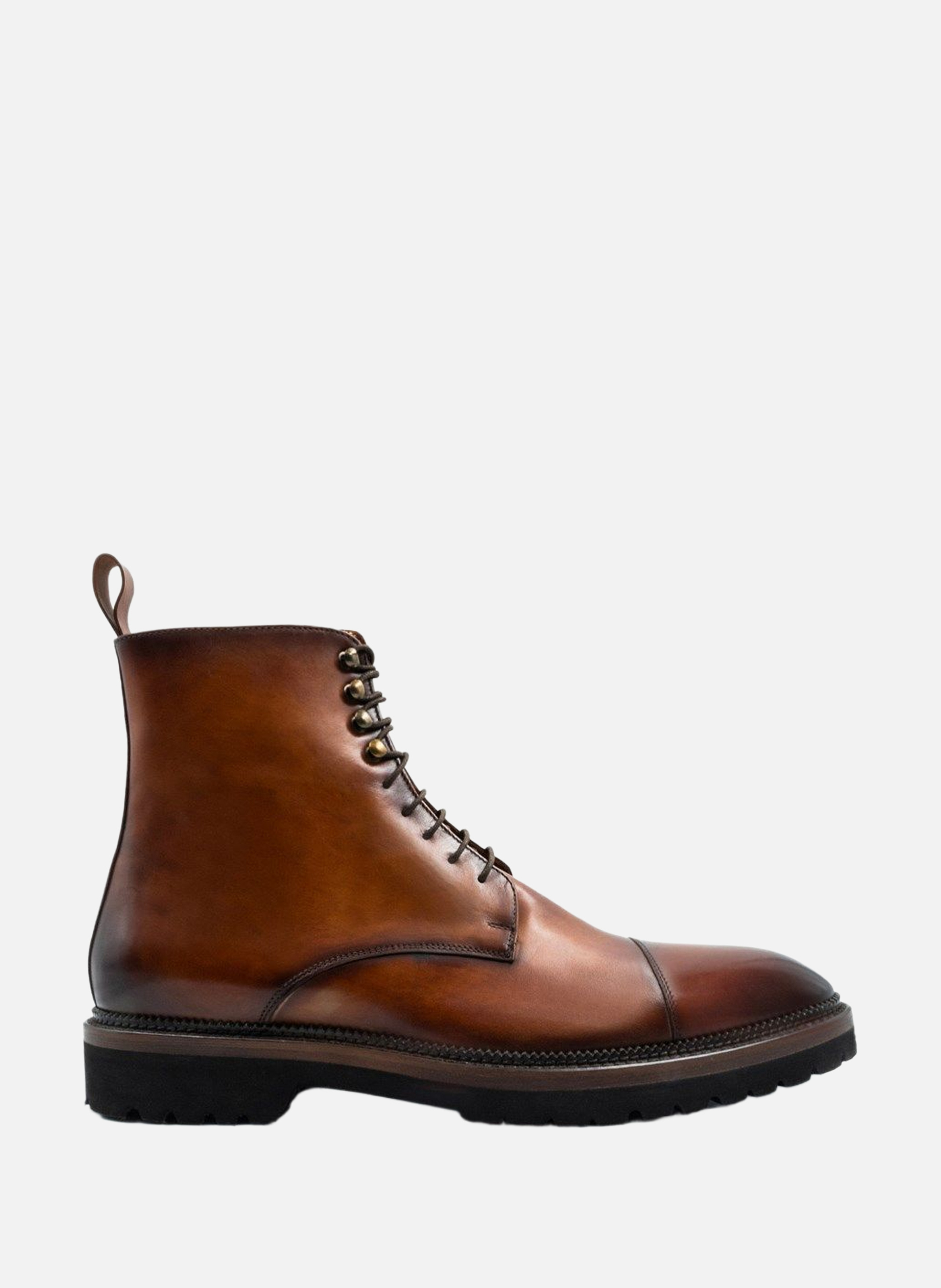 Bottines patiné alessandro FINSBURY Marron