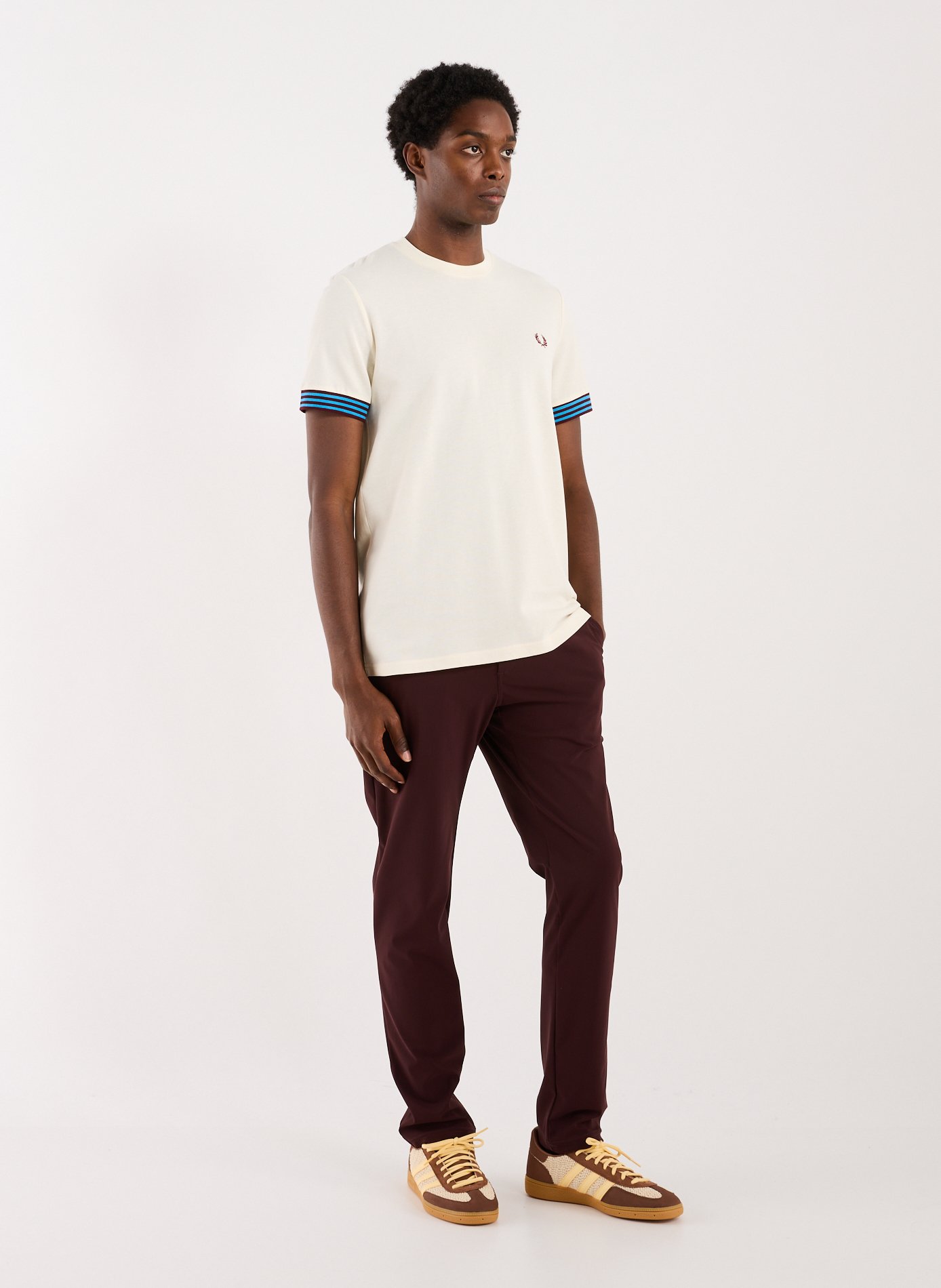 Polo en coton  FRED PERRY Beige