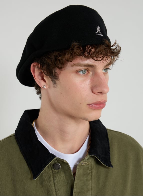 Béret en laine Noir Kangol Homme