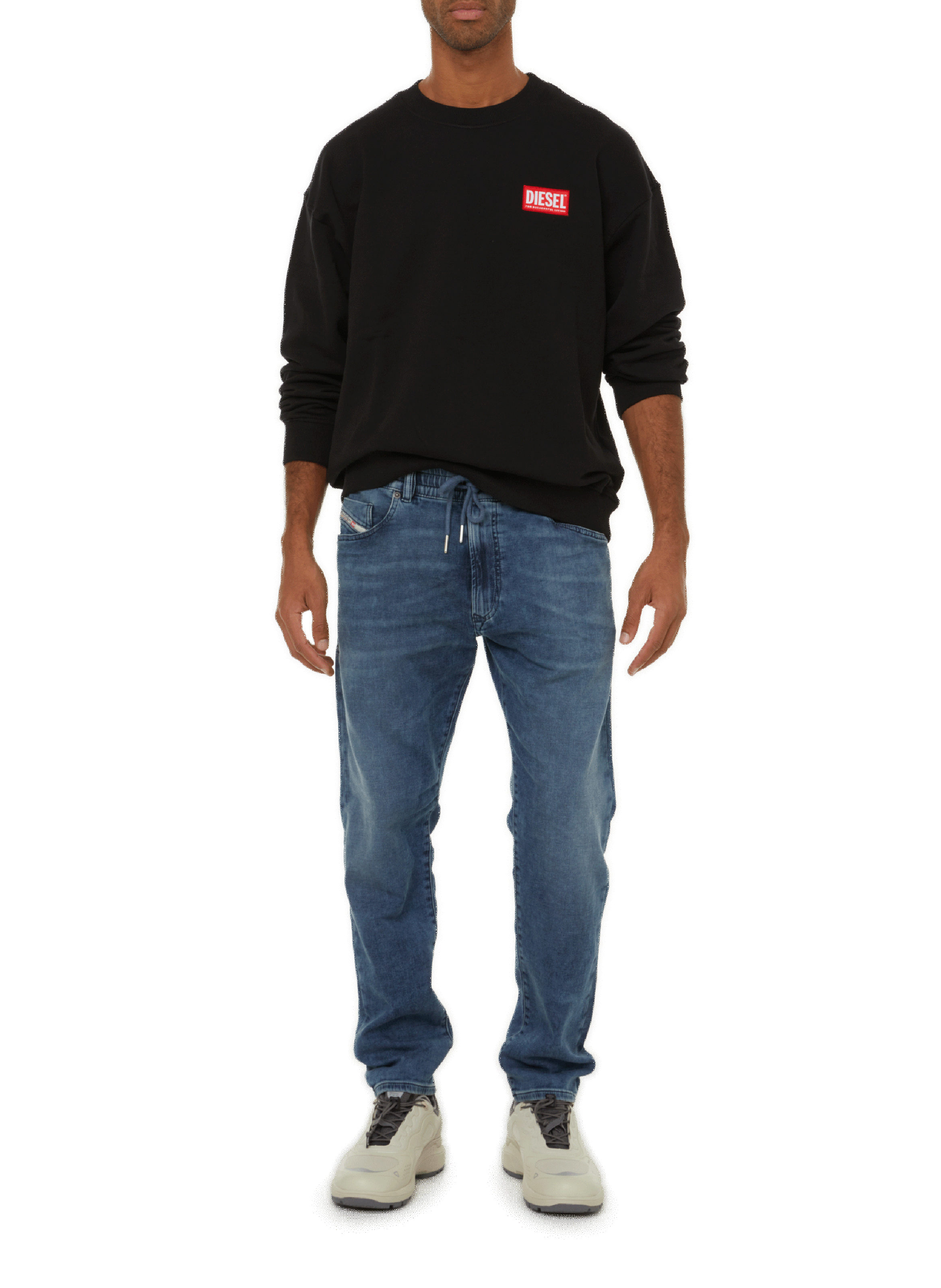 Sweatshirt en coton  DIESEL Noir