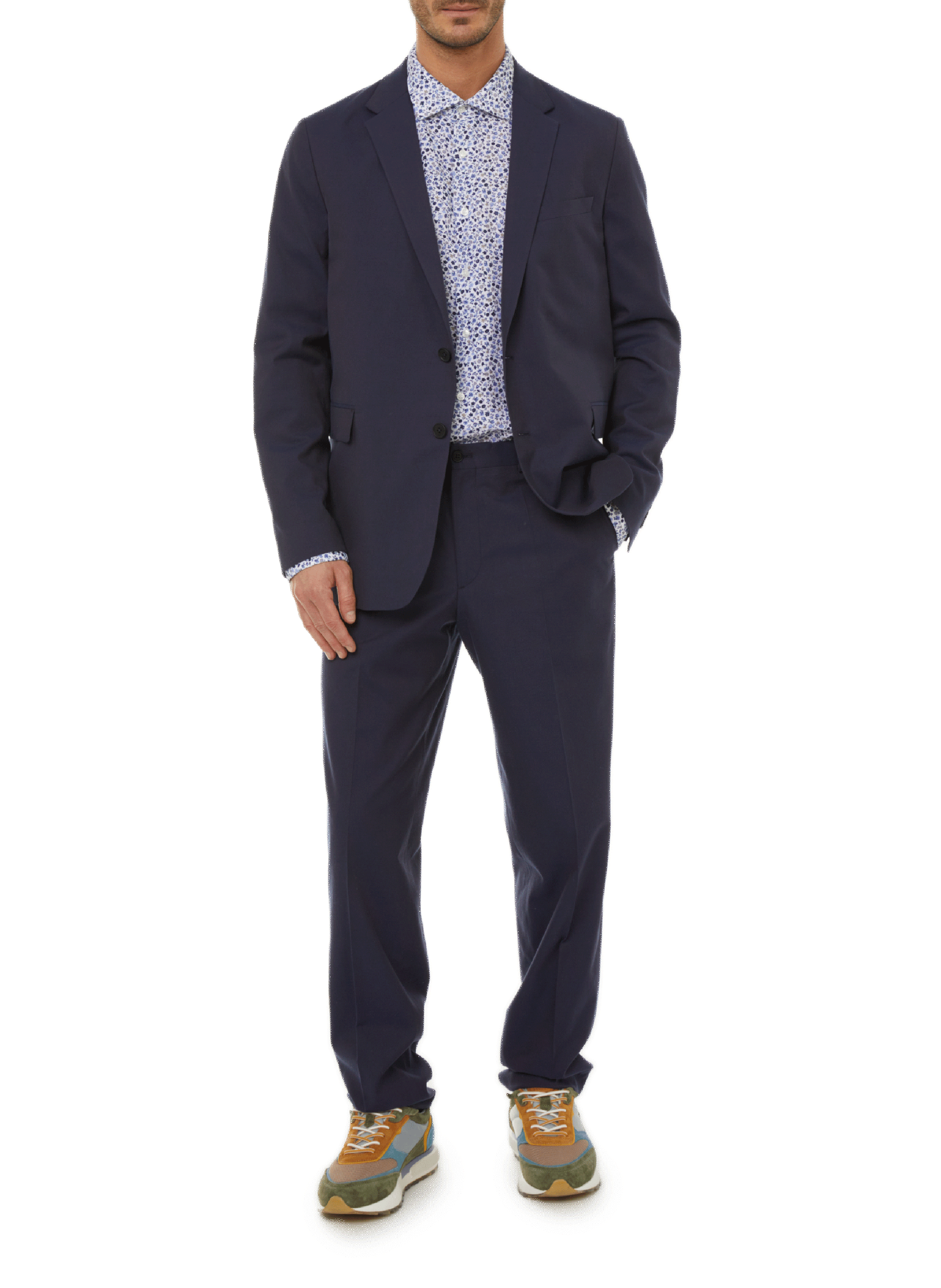 Prepster cotton trousers SAISON 1865 Blue