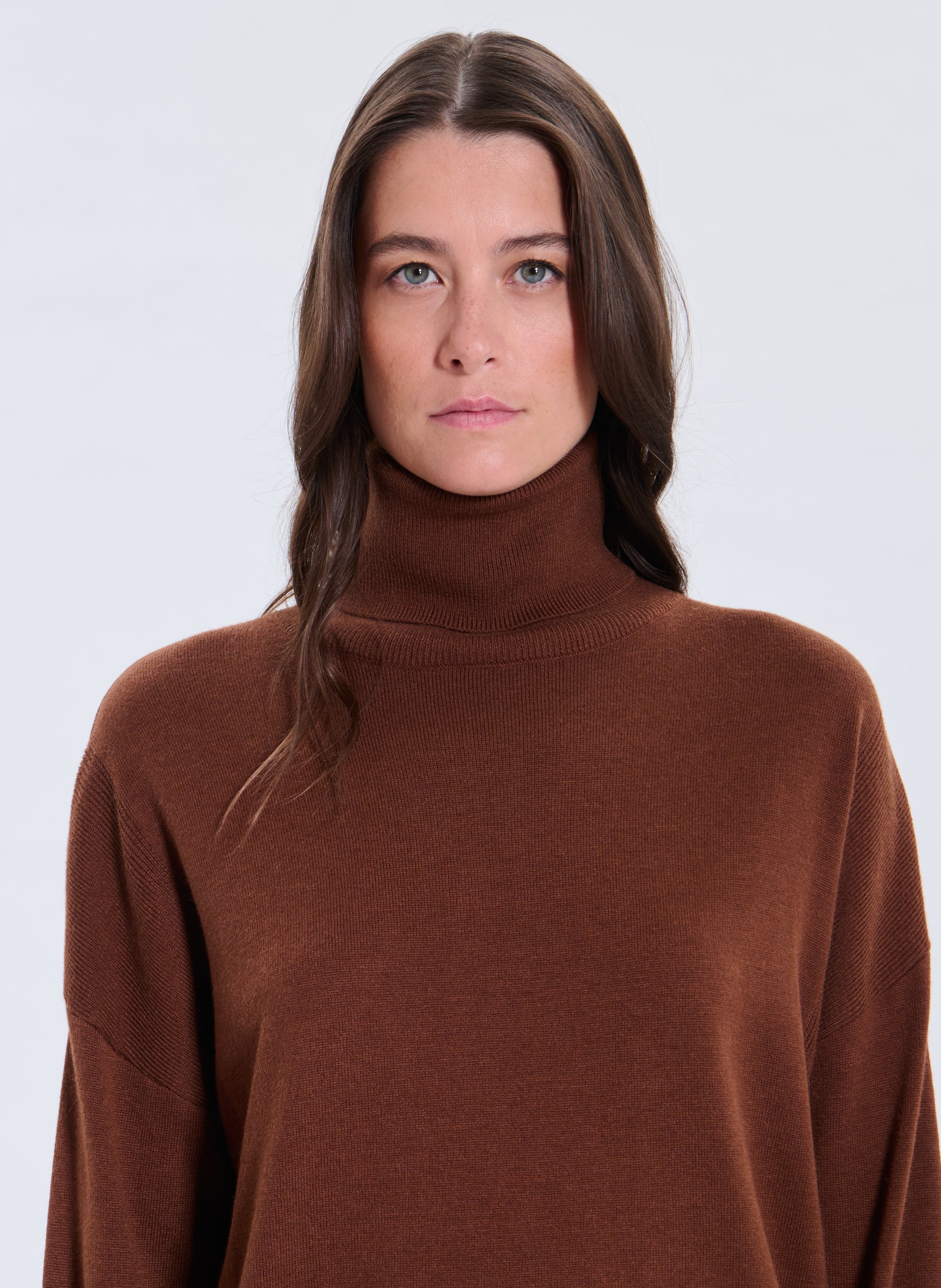 Pull  prunao ZAPA Marron