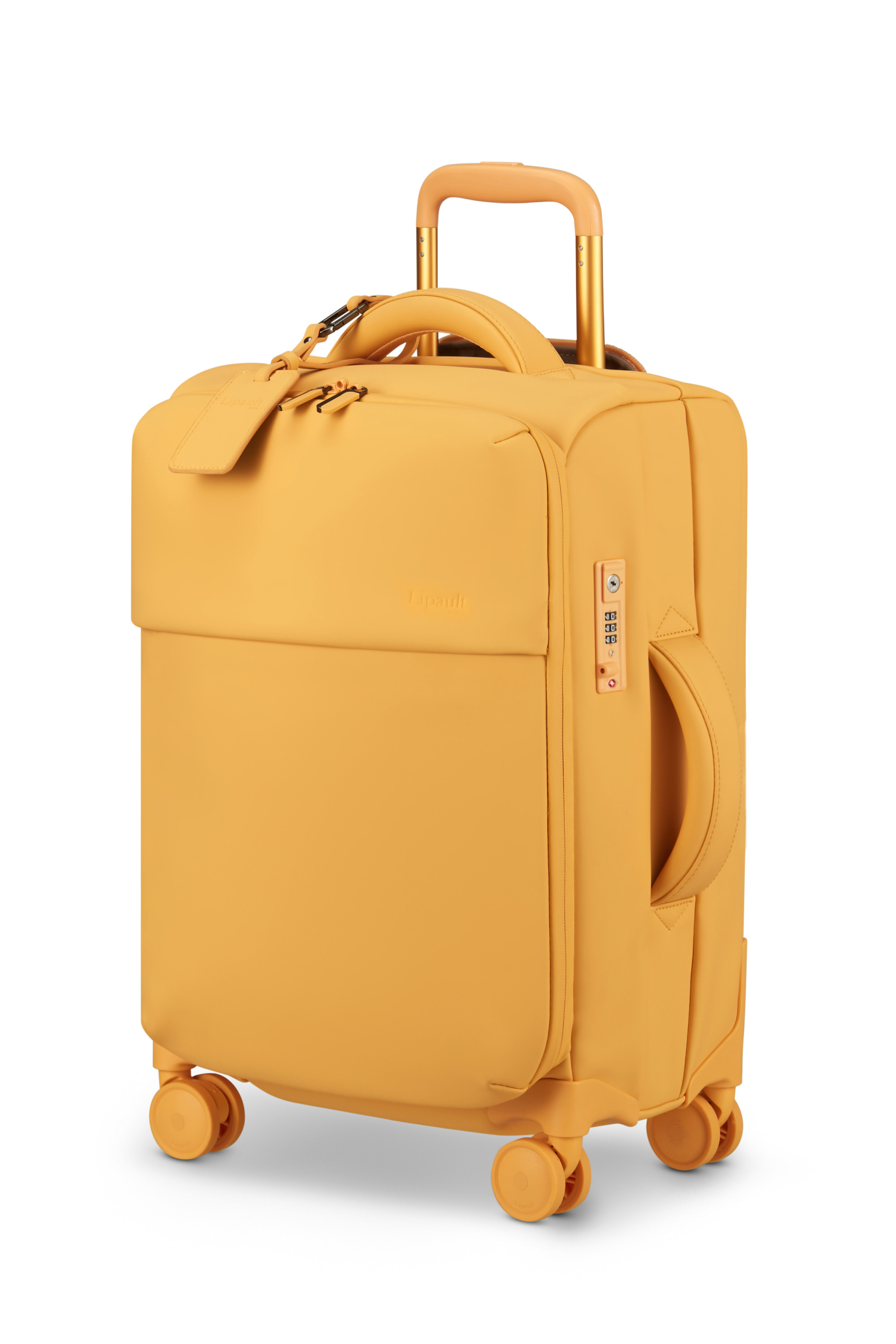 Lost in berlin valise 4 roues taille s LIPAULT PARIS Orange