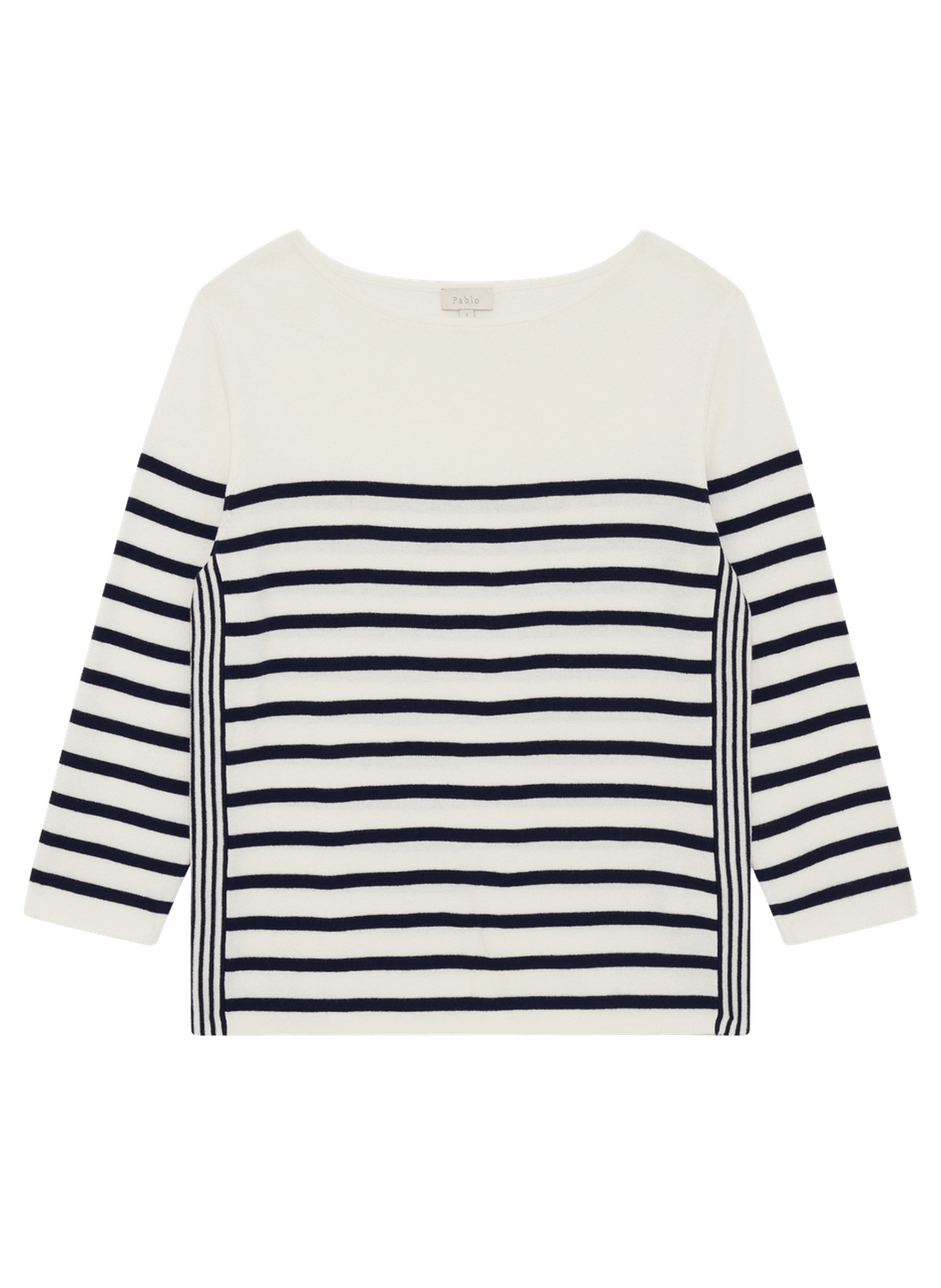 Marinière en coton – leandra PABLO Beige