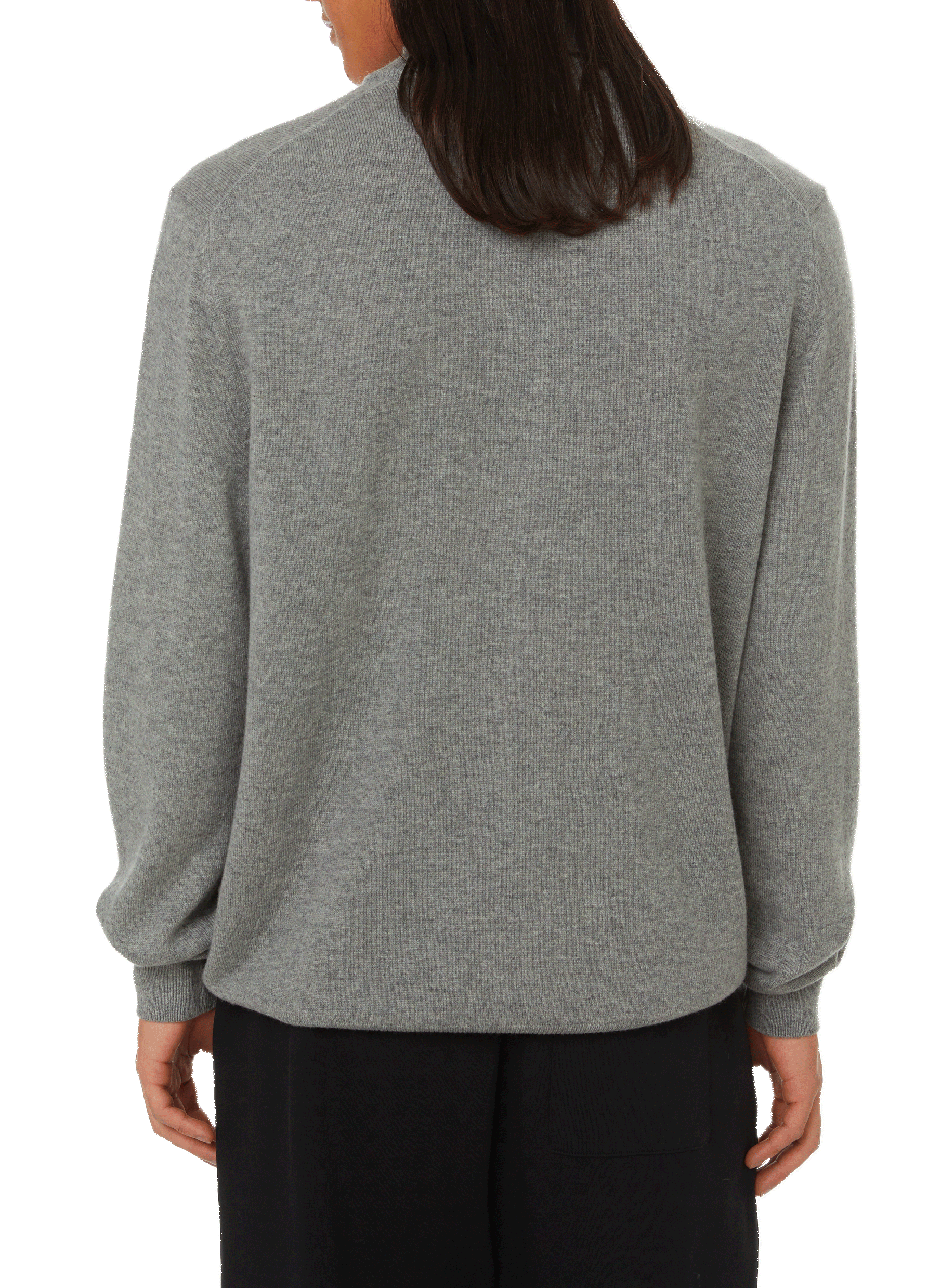 Wool zip-neck jumper POLO RALPH LAUREN Grey