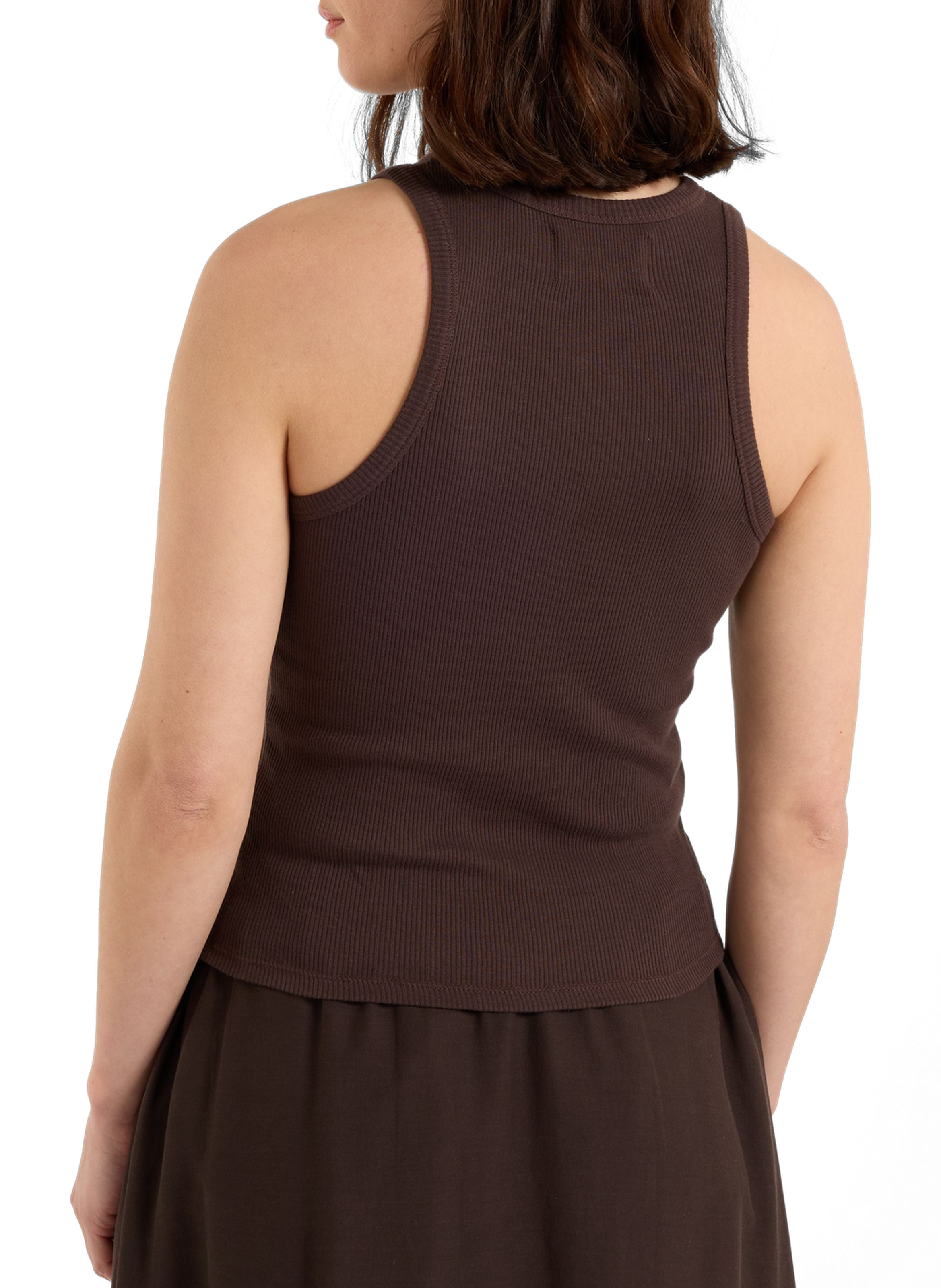 Débardeur Tovie en coton SAISON 1865 Marron