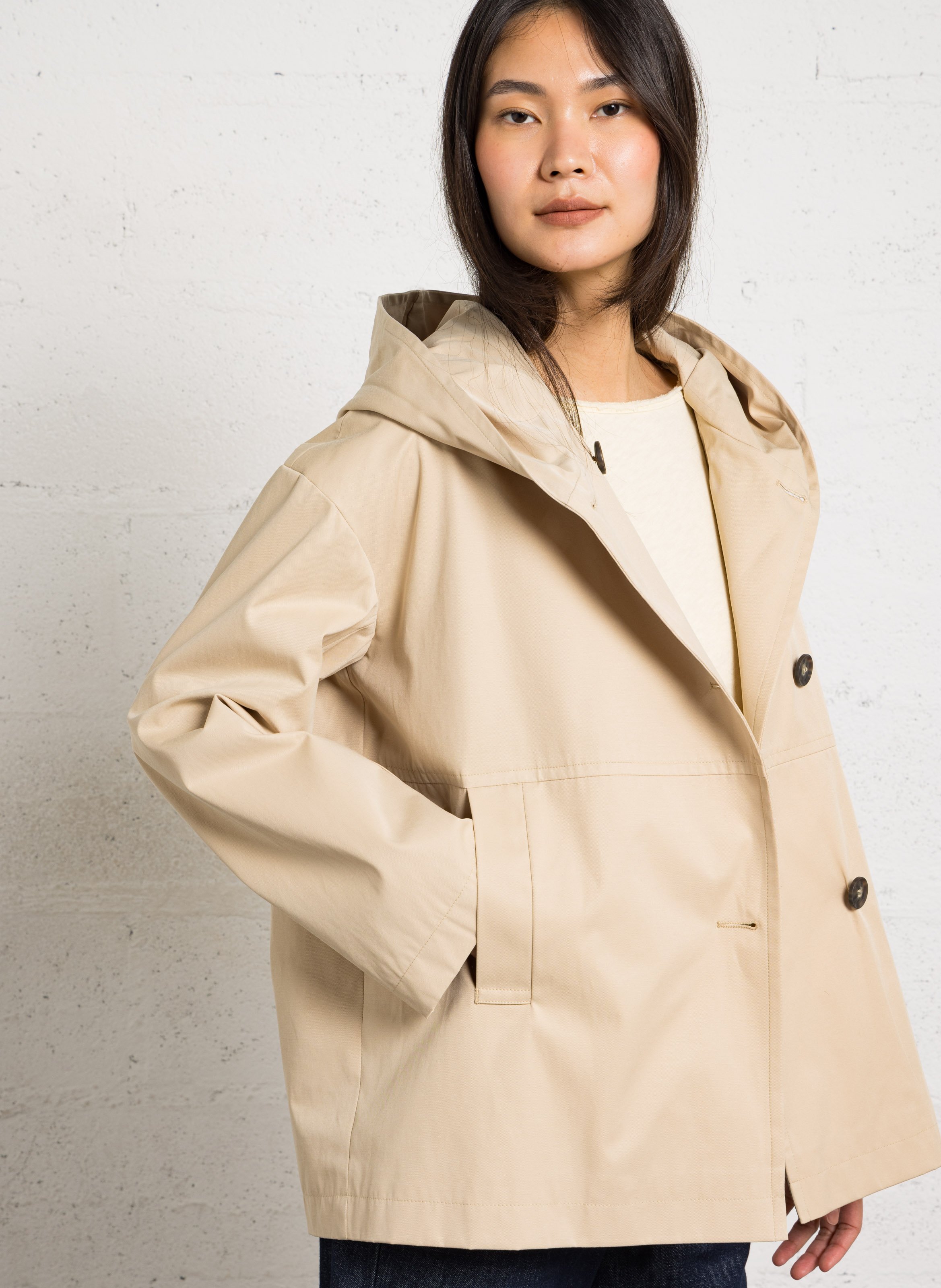 Veste oversize ARMOR-LUX Beige