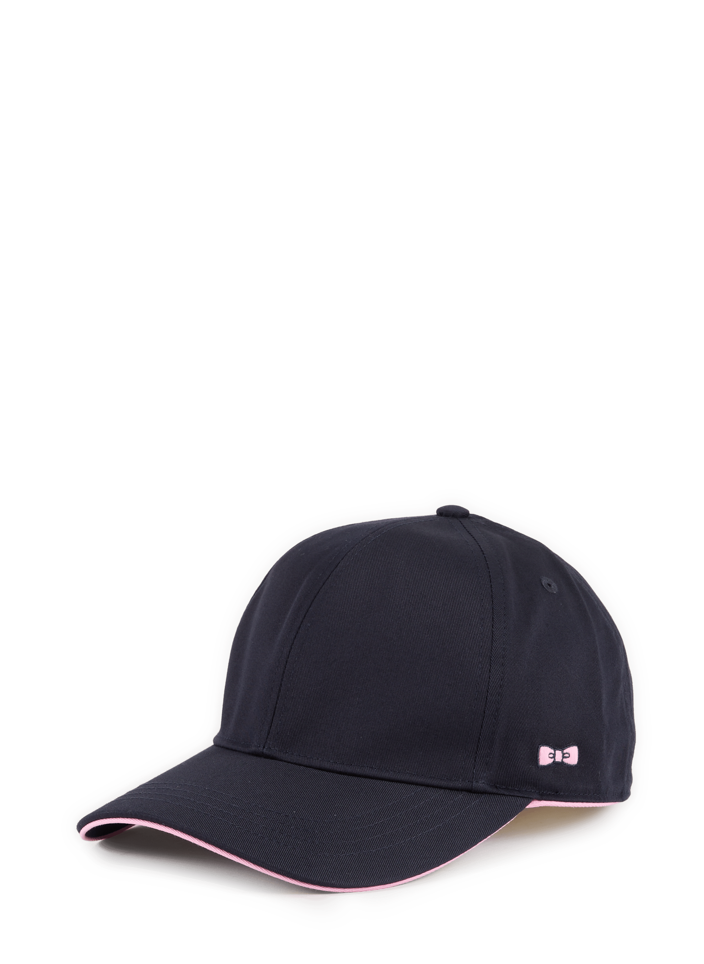 Casquette brodée en twill de coton EDEN PARK Bleu