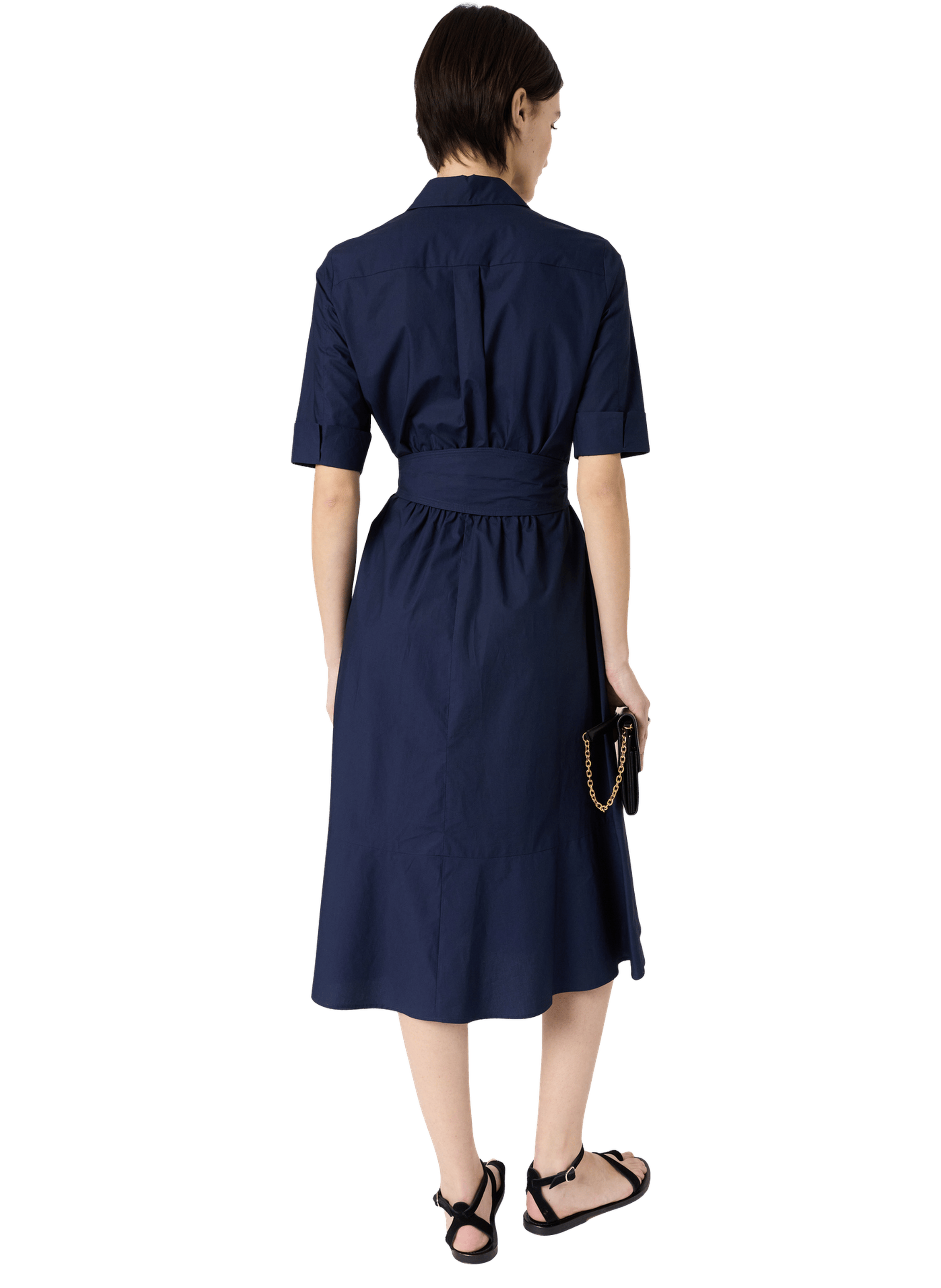 Robe chemise en coton - rana GERARD DAREL Bleu