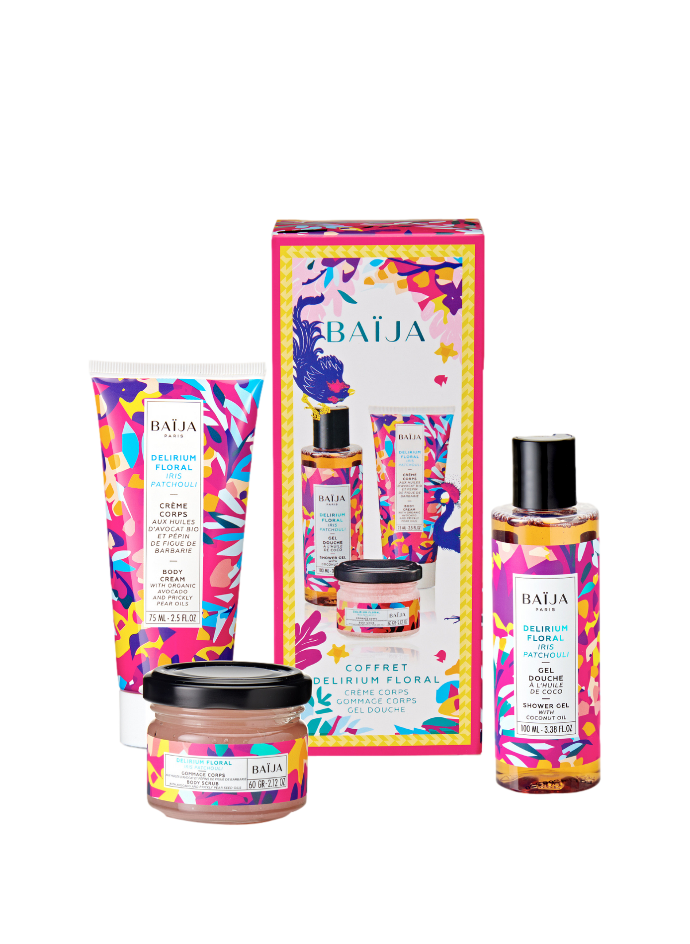 Coffret soin du corps - Delirium Floral BAIJA No color