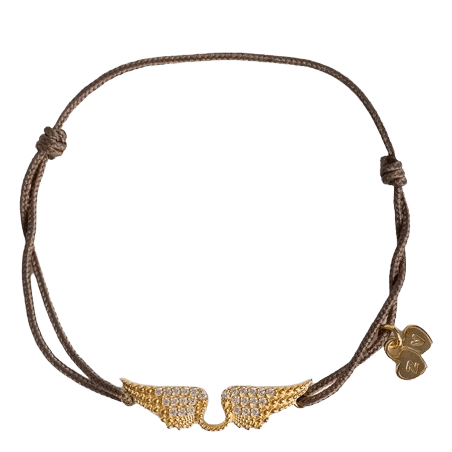 Bracelet à strass link ZADIG&VOLTAIRE Marron