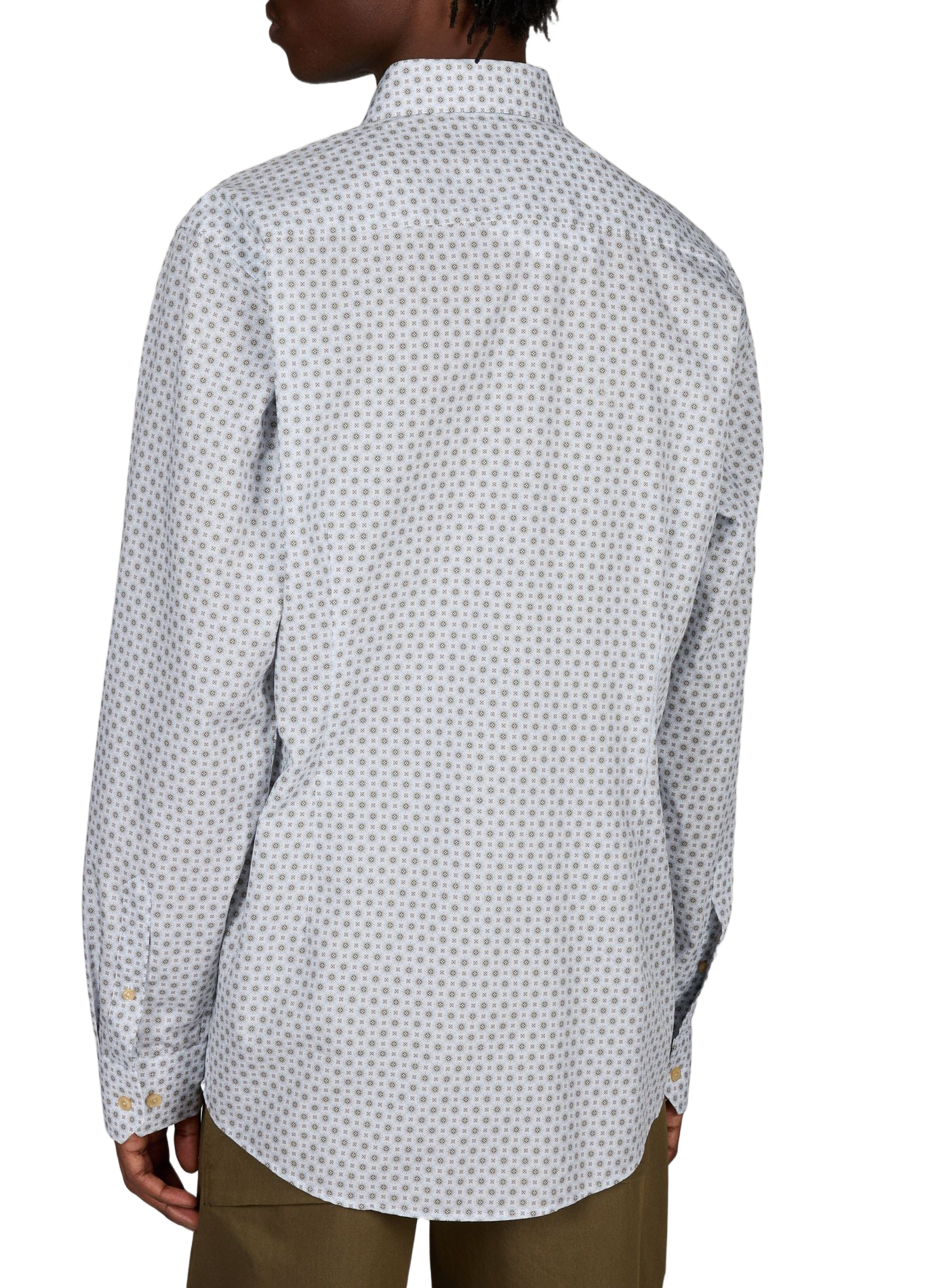 Patterned cotton shirt  ETON Beige
