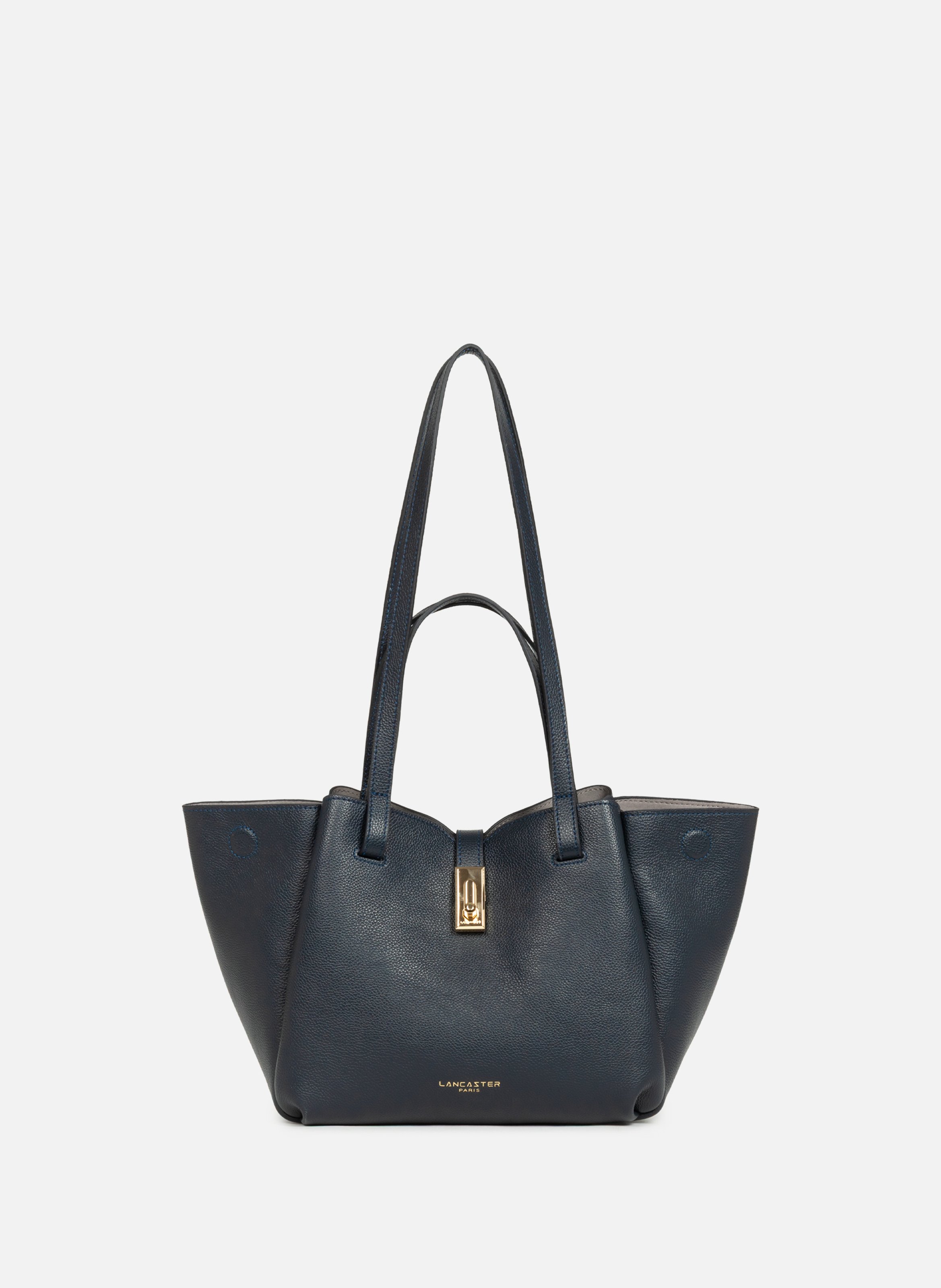 Sac cabas épaule - milano horizon LANCASTER Bleu