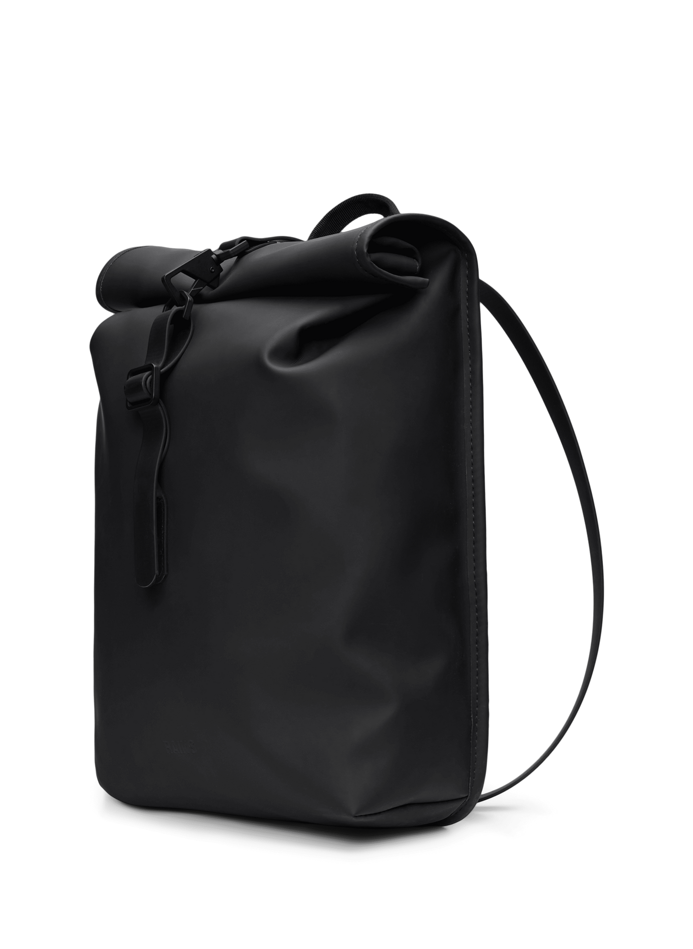 Rolltop backpack RAINS Black