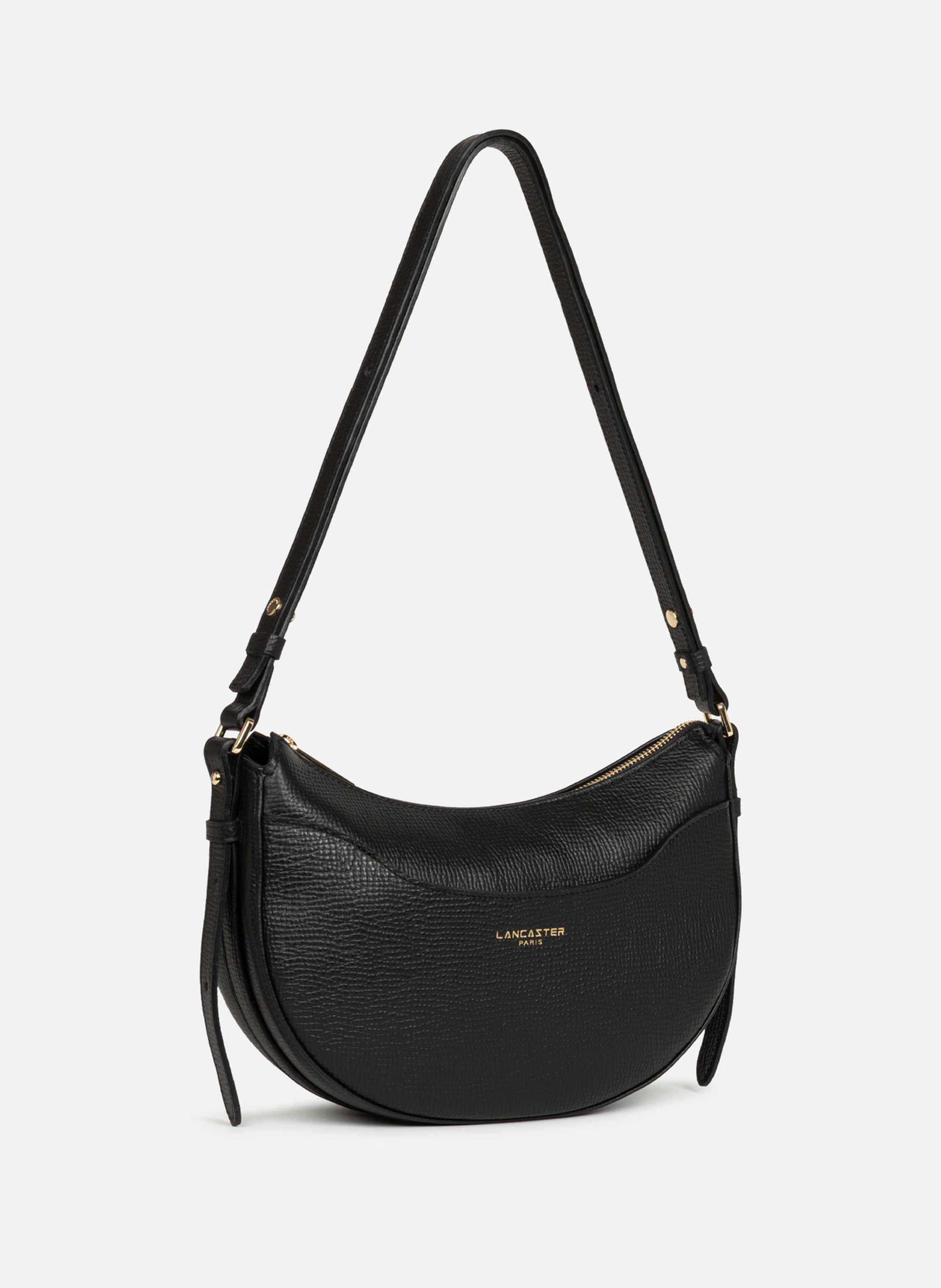 Half-moon bag - even LANCASTER Black