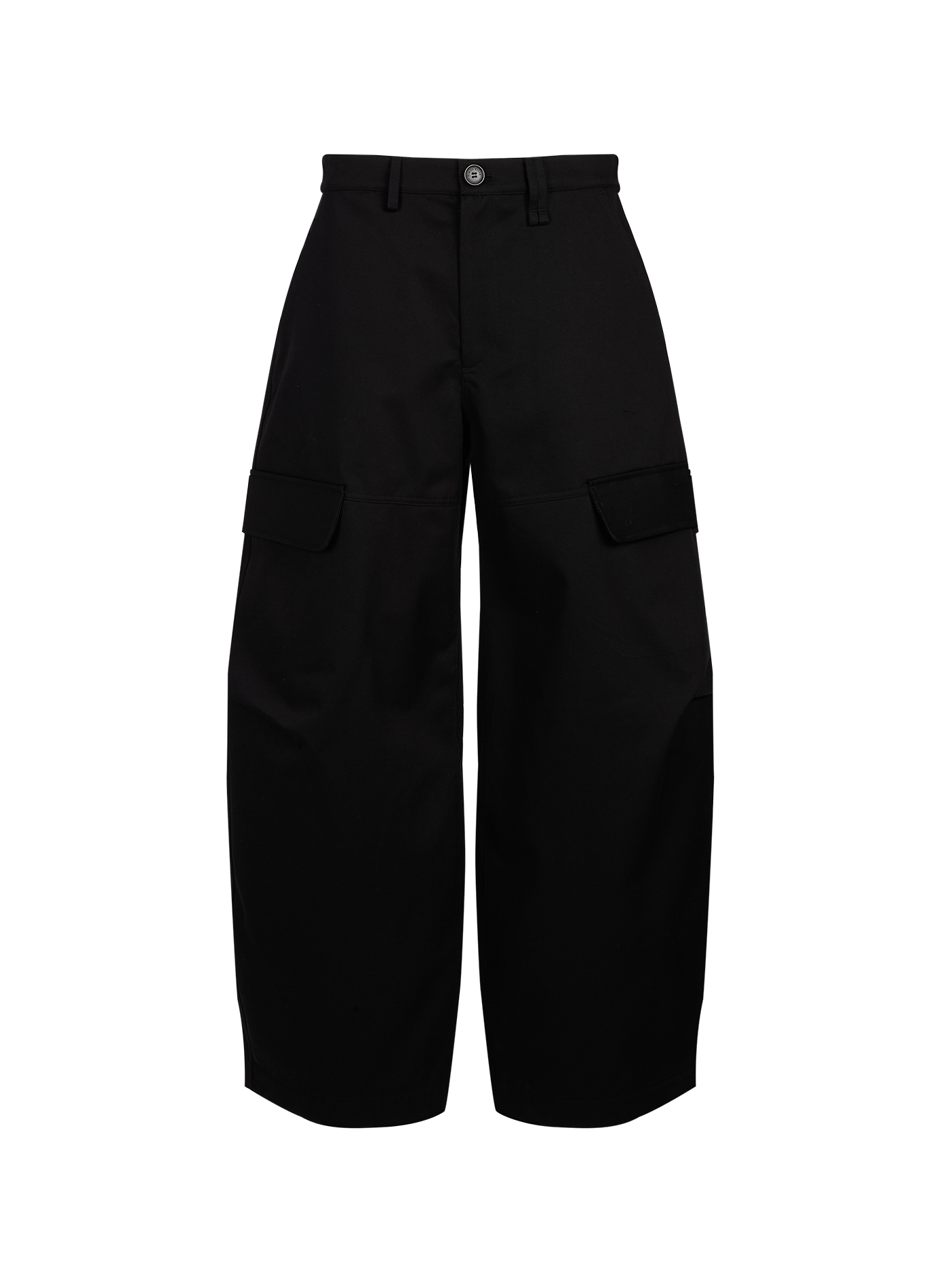Extra wijde effen broek SIMONE ROCHA Zwart