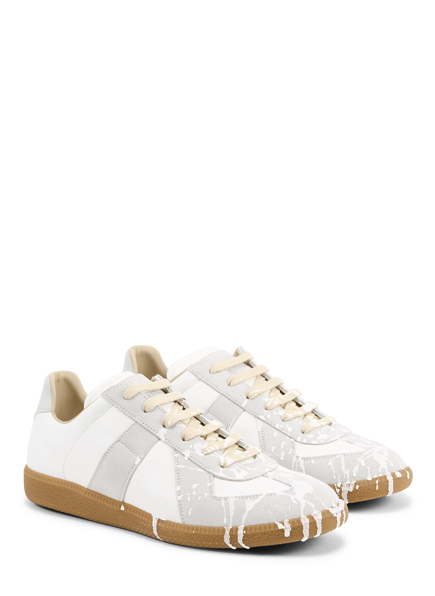 Low-top leather sneakers MAISON MARGIELA White