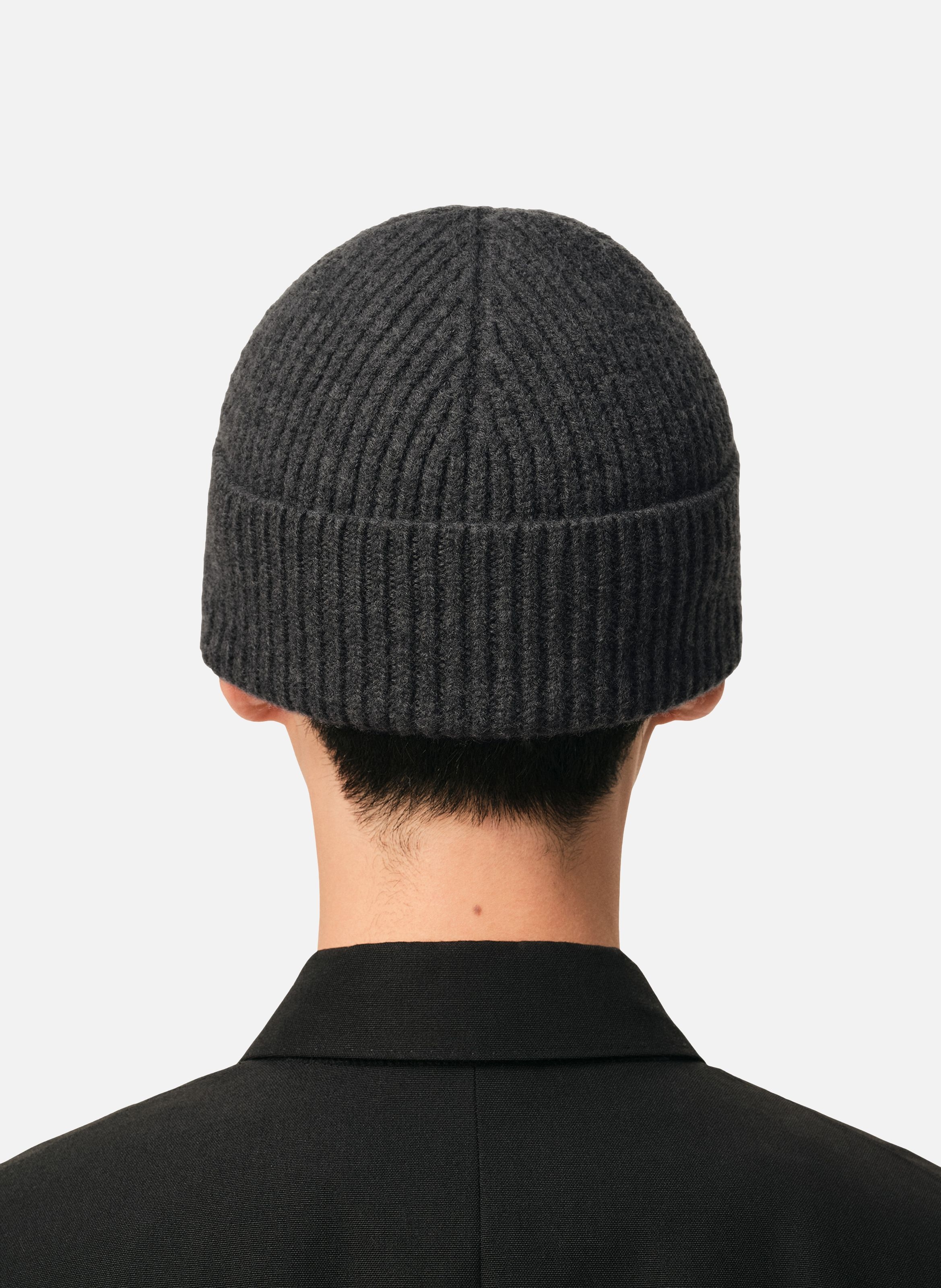 Bonnet ami de coeur rouge unisexe AMI PARIS Gris