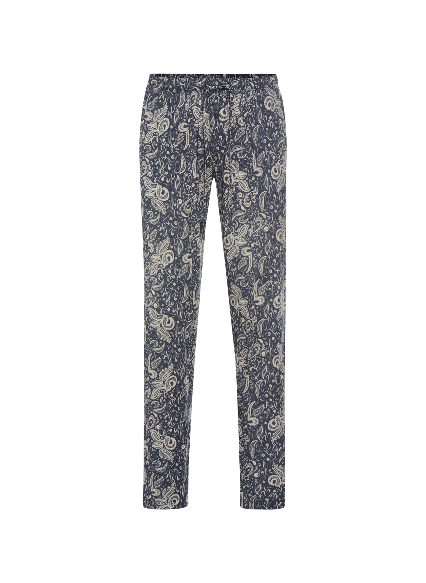 Pantalon droit en coton HANRO Bleu
