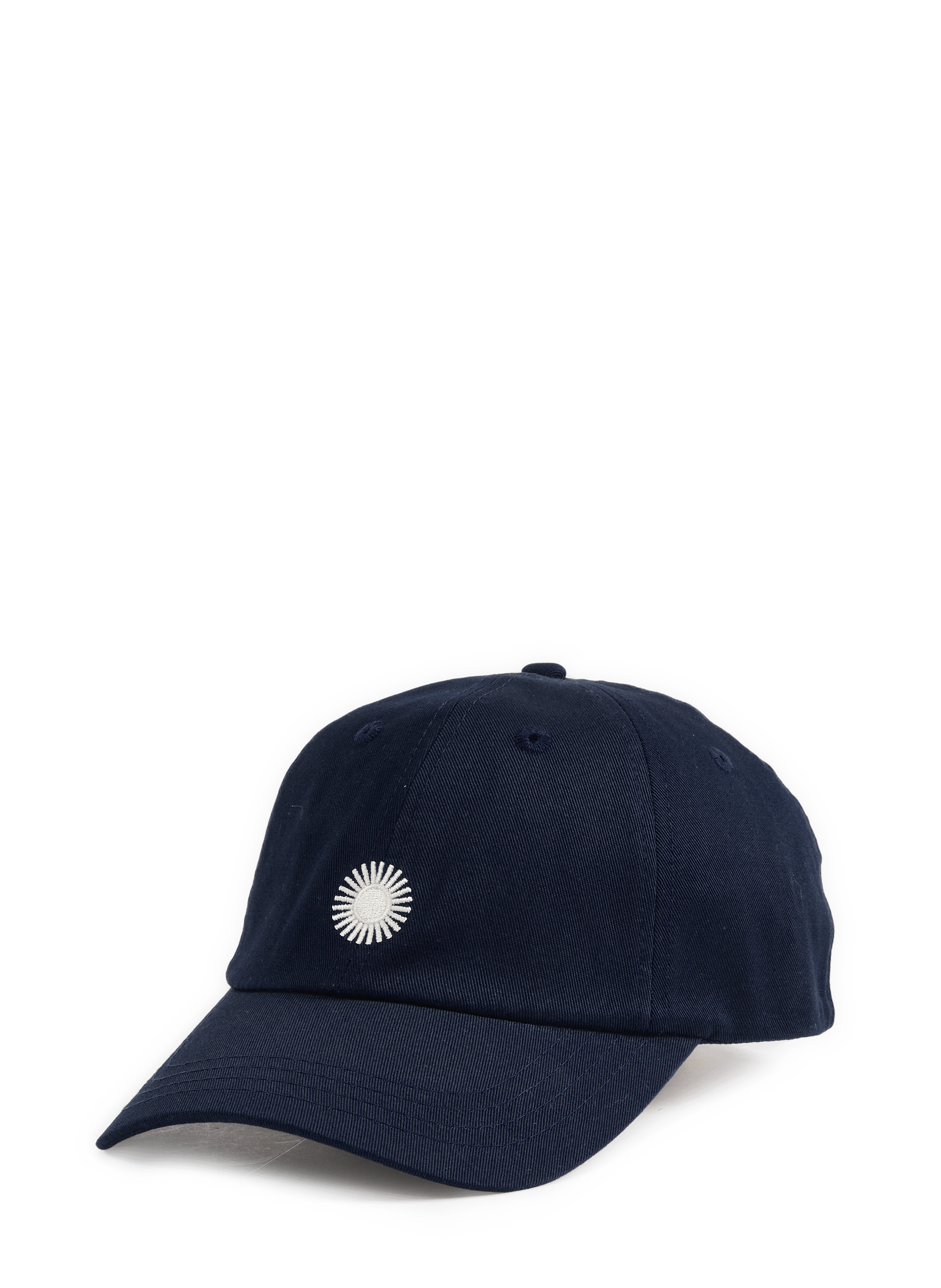Embroidered cotton baseball cap THINKING MU Blue
