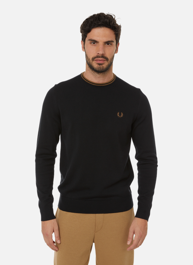 FRED PERRY Pullover aus Wollmischung