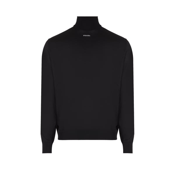 Pull col roulé en laine vierge