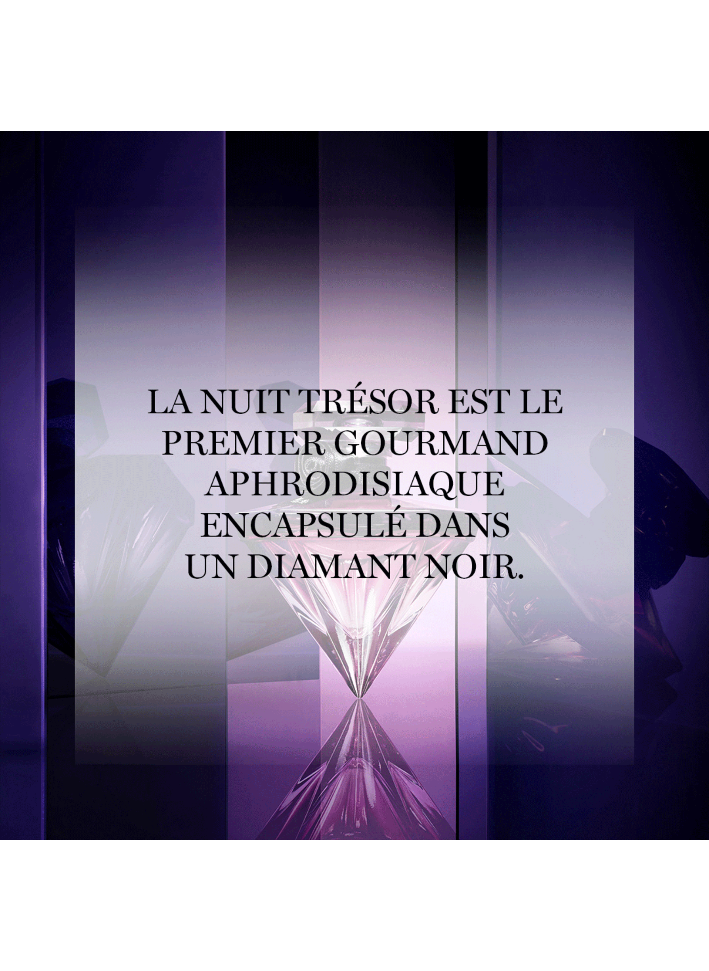 LA NUIT TRéSOR EAU DE PARFUM LANCôME pour BEAUTé