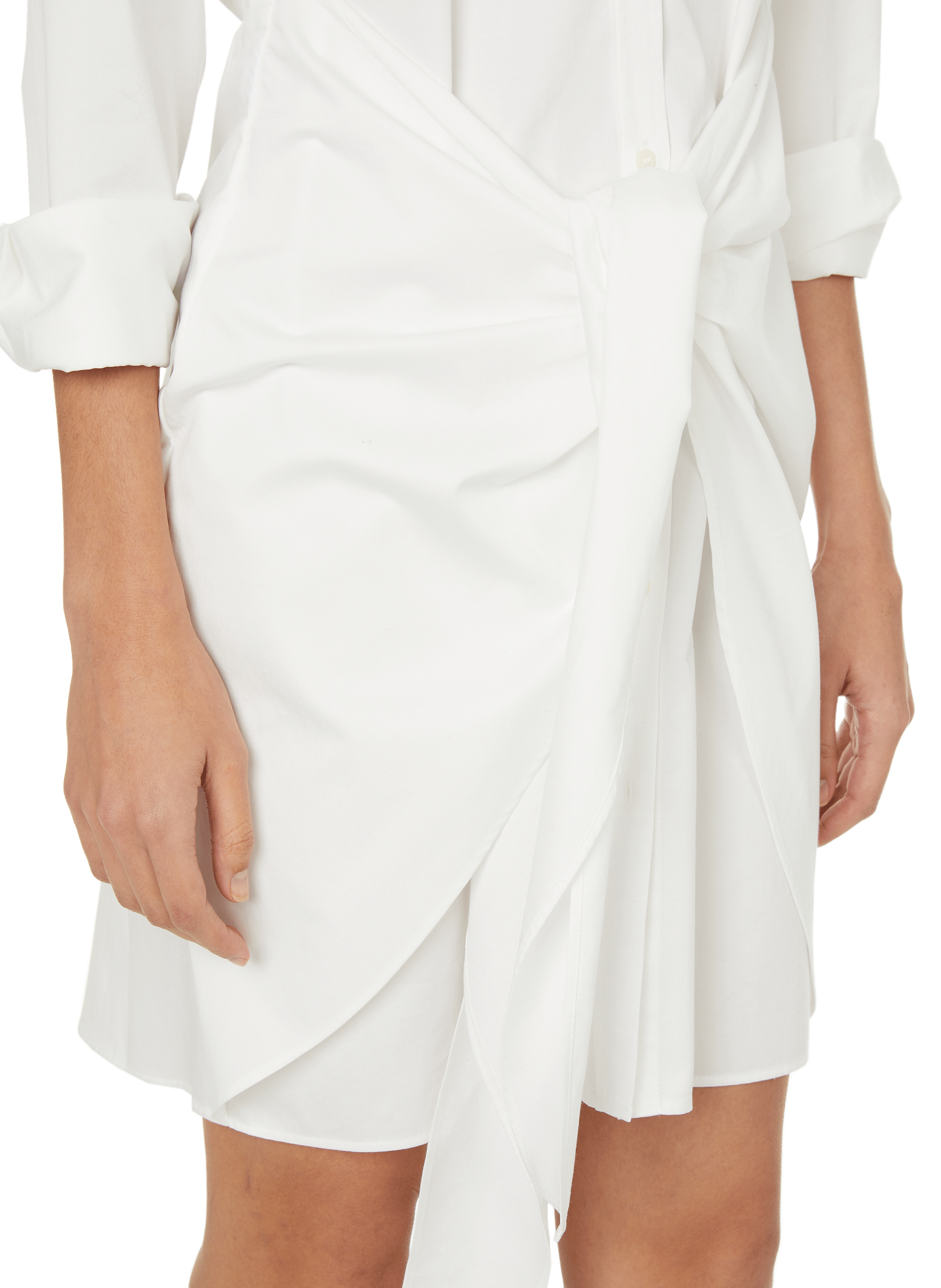 Robe chemise en coton  SAISON 1865 Blanc
