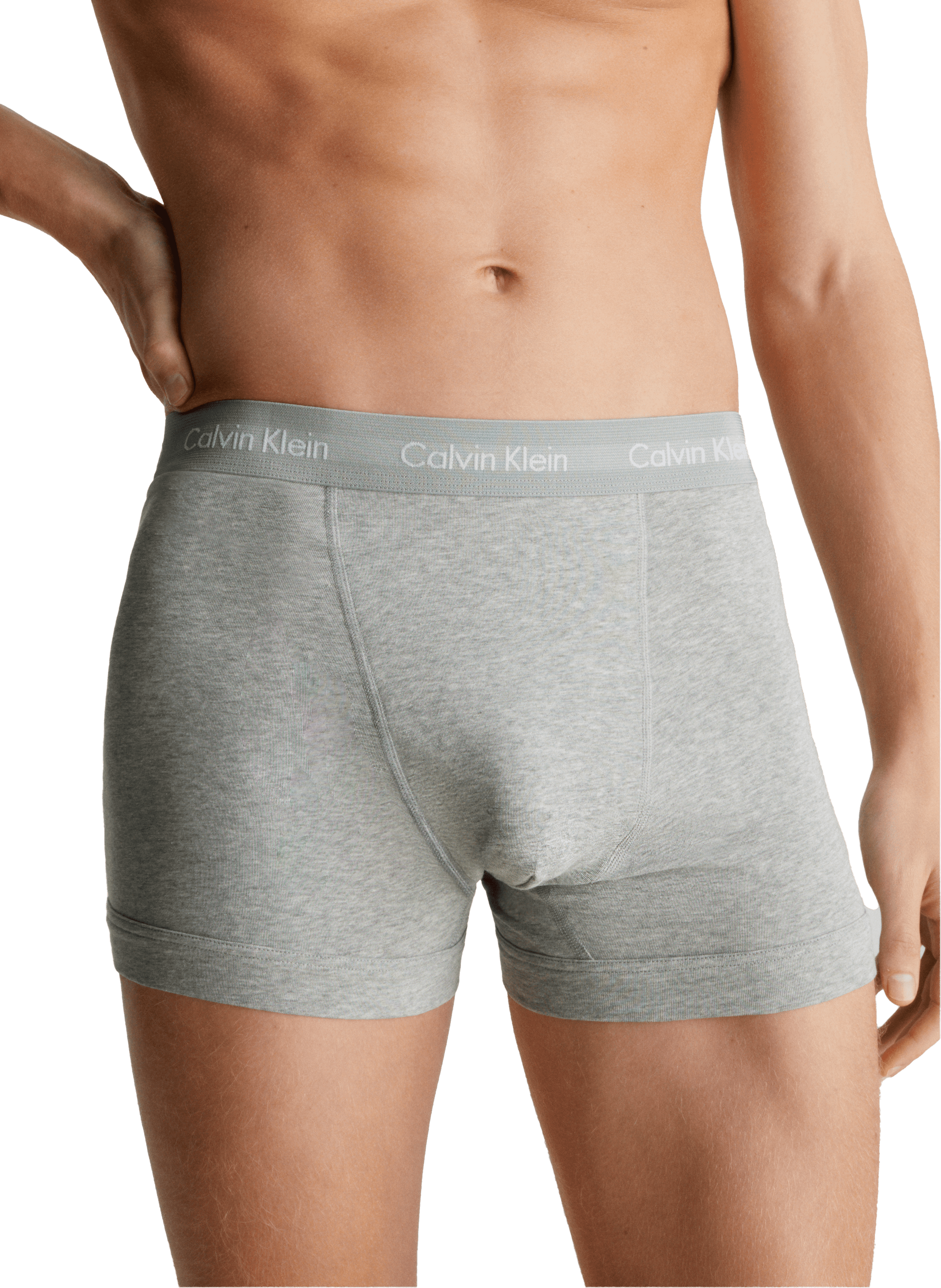 Lot de trois boxers en coton CALVIN KLEIN Multicolore