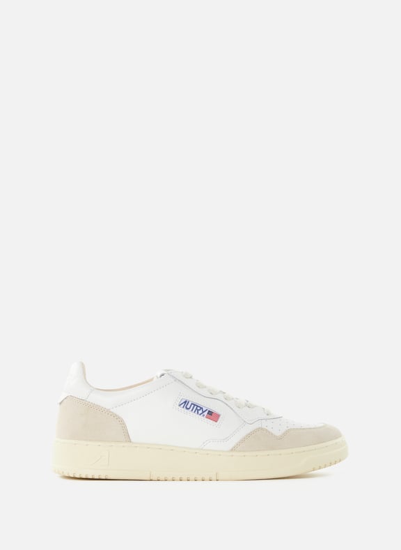 Bi-material sneakers White by AUTRY AUTRY Bi-material sneakers White